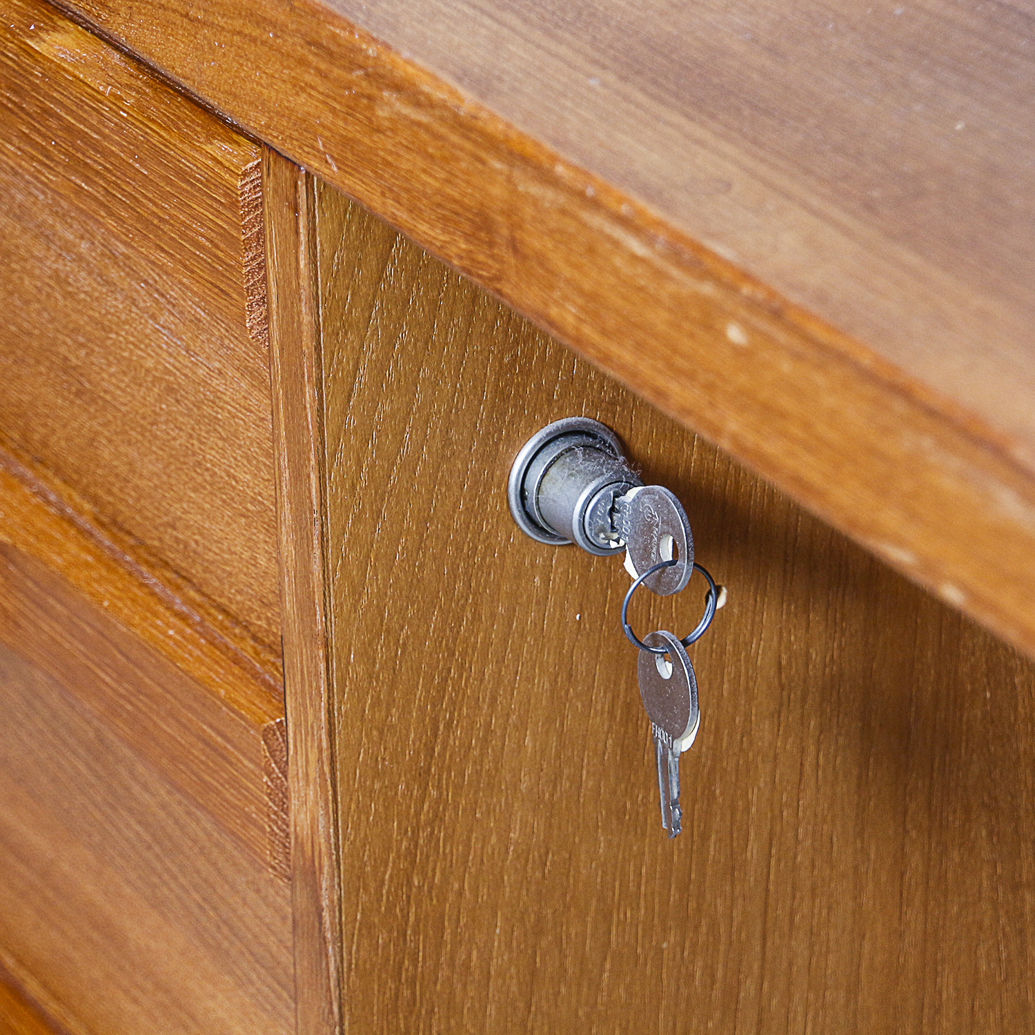 Danish Modern Teak Desk by Denka