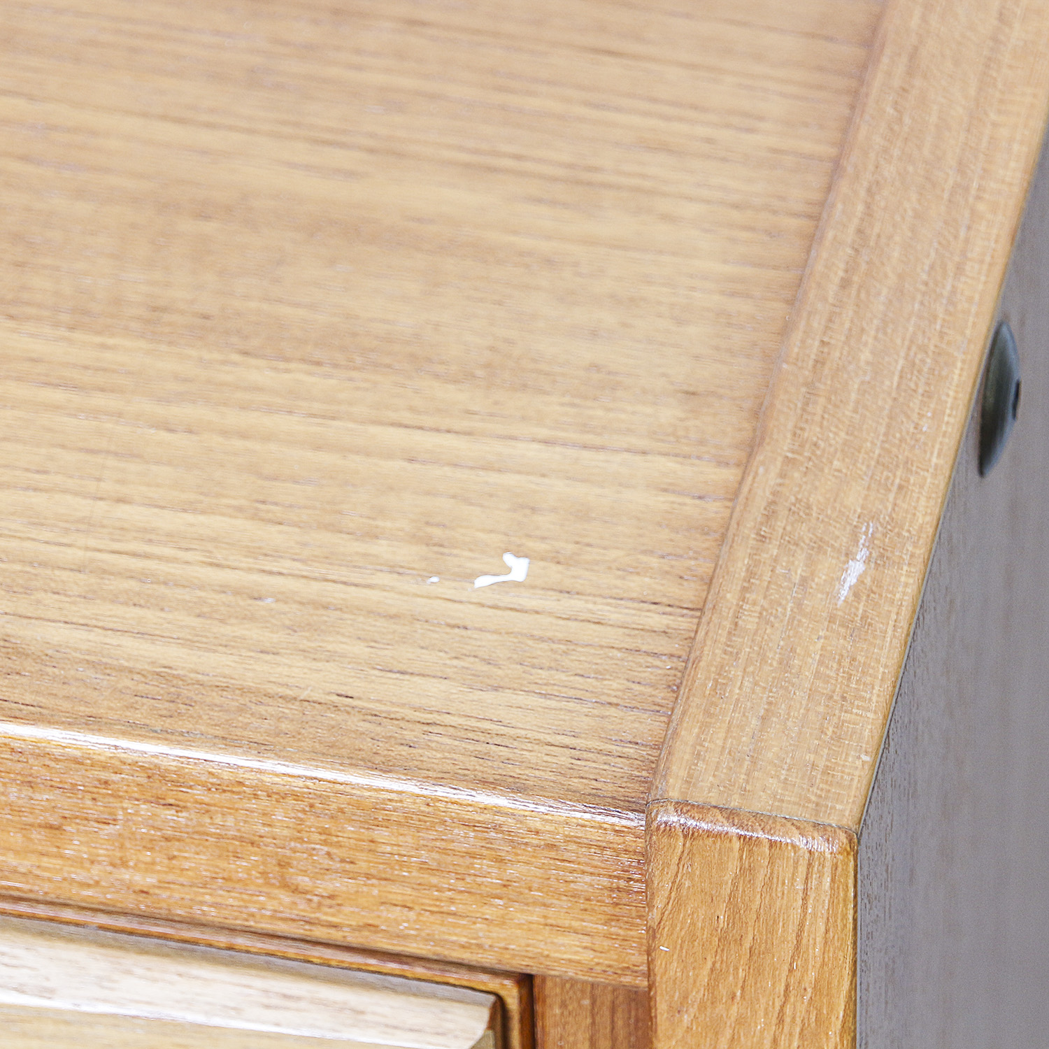 Danish Modern Teak Desk by Denka