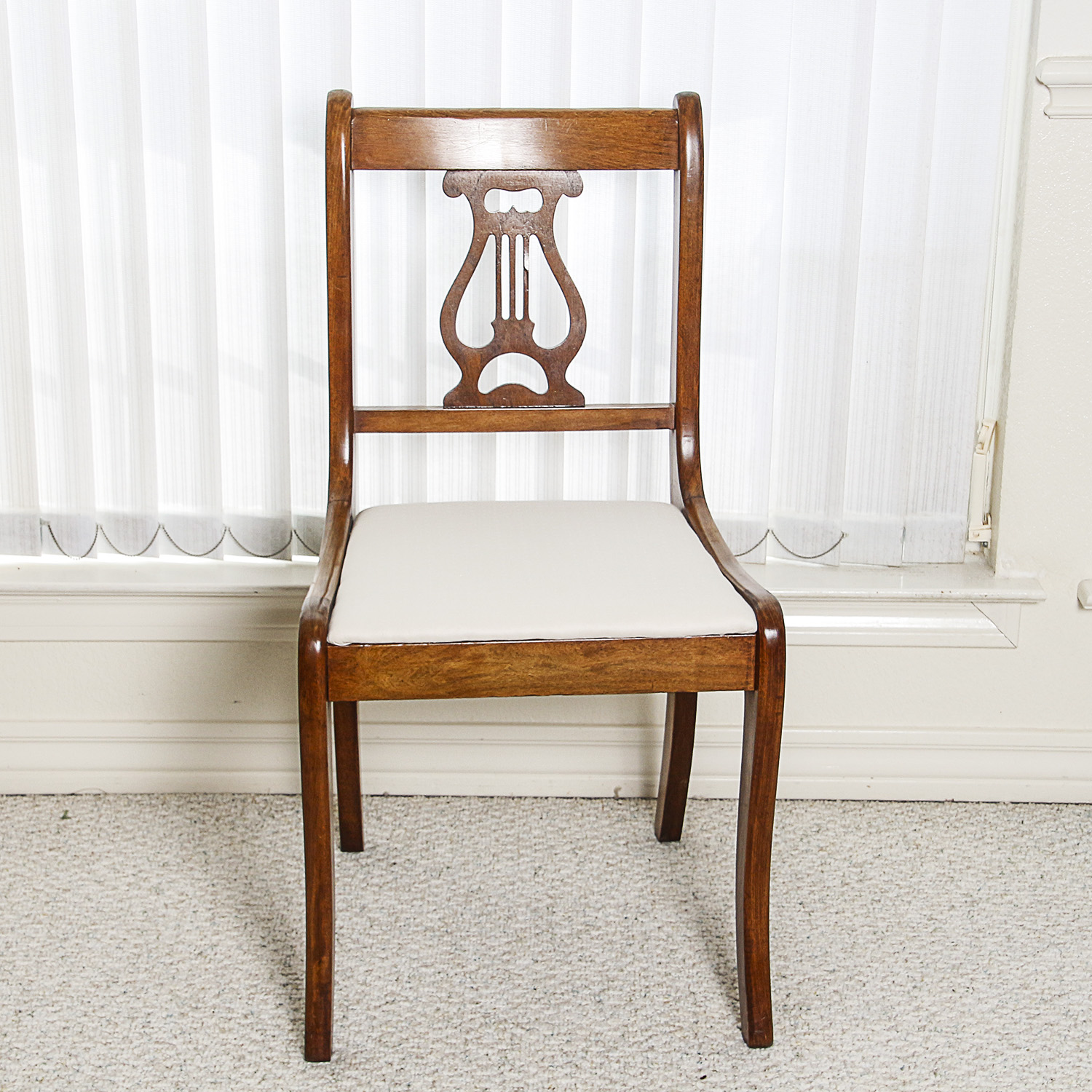 Federal Style Dining Table with Six Chairs