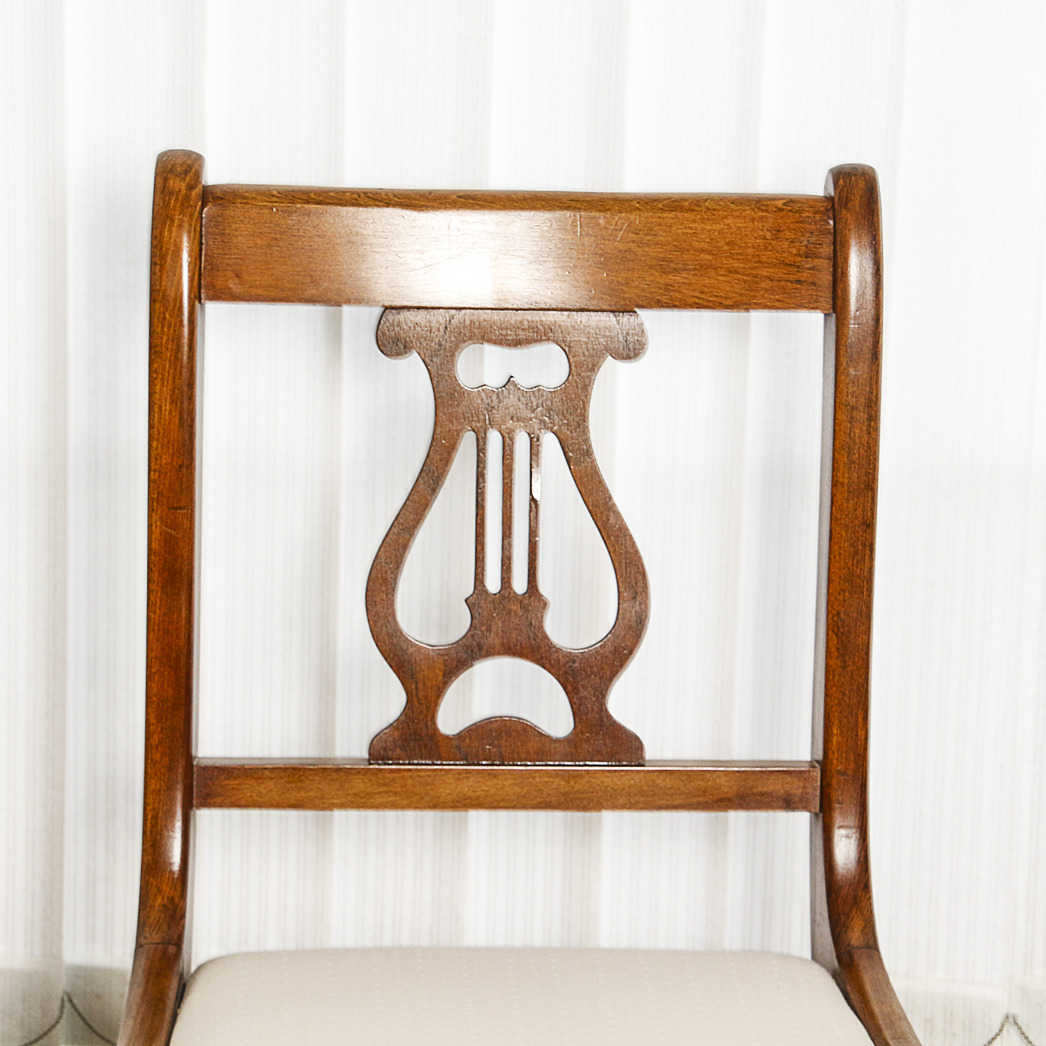 Federal Style Dining Table with Six Chairs