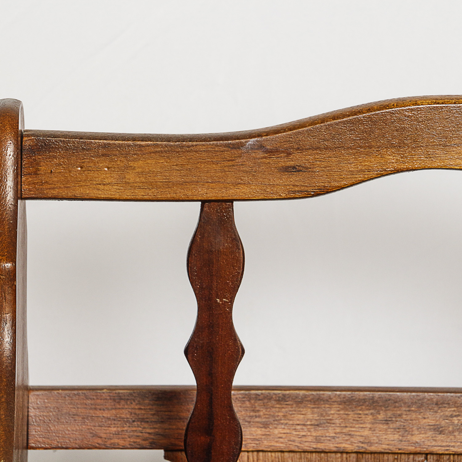 Vintage Wooden Magazine Rack