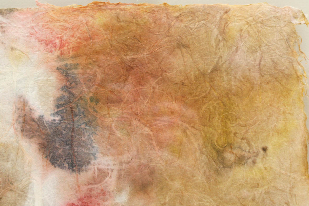 Original Watercolor on Rice Paper by Rockwood