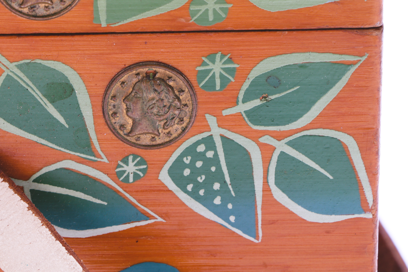 Vintage Enid Collins of Texas “Money Tree” Original Box Purse with Pet Carrier