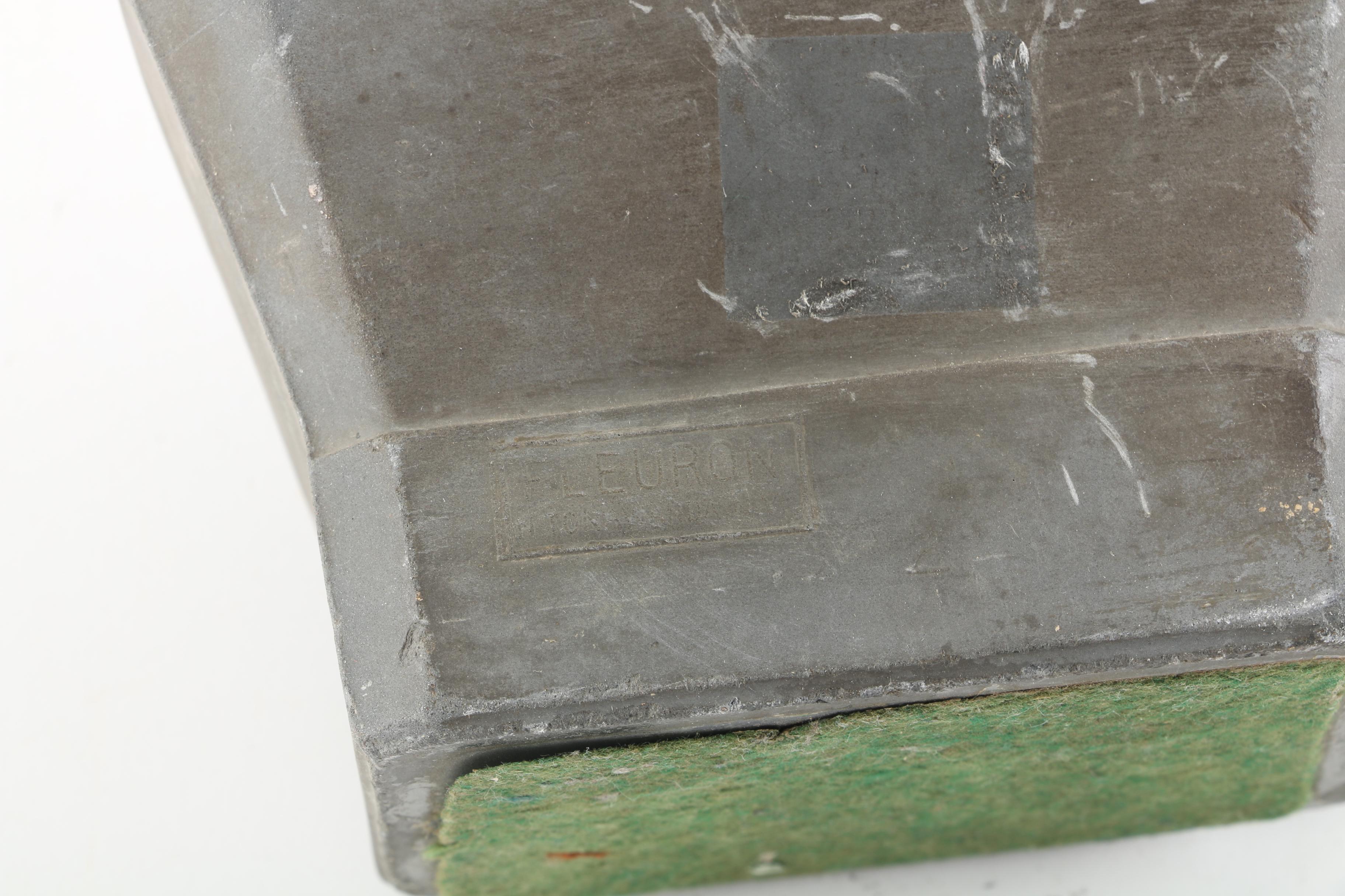 Vintage Fleuron Art Pottery Bust and Chalkware Busts