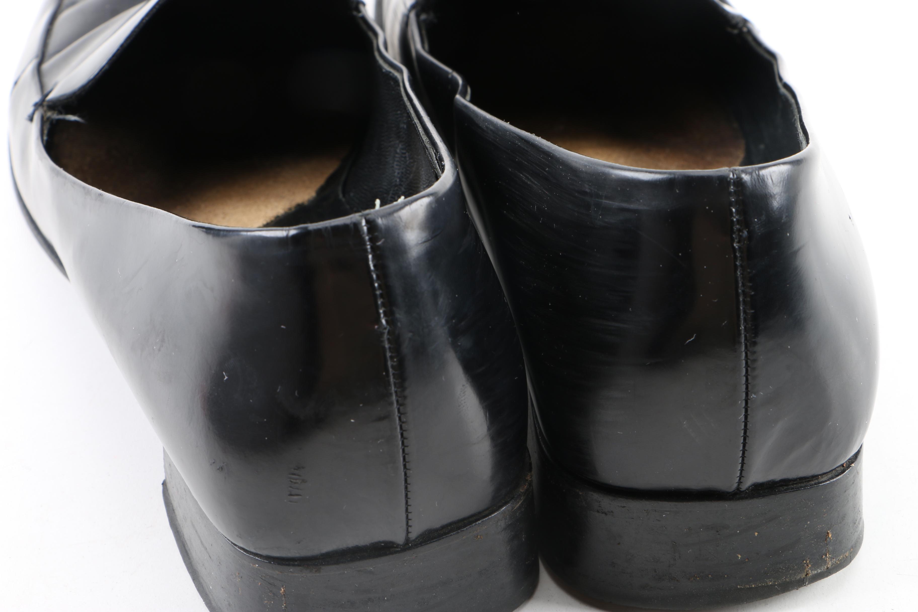 Women's Prada Black Leather Loafers