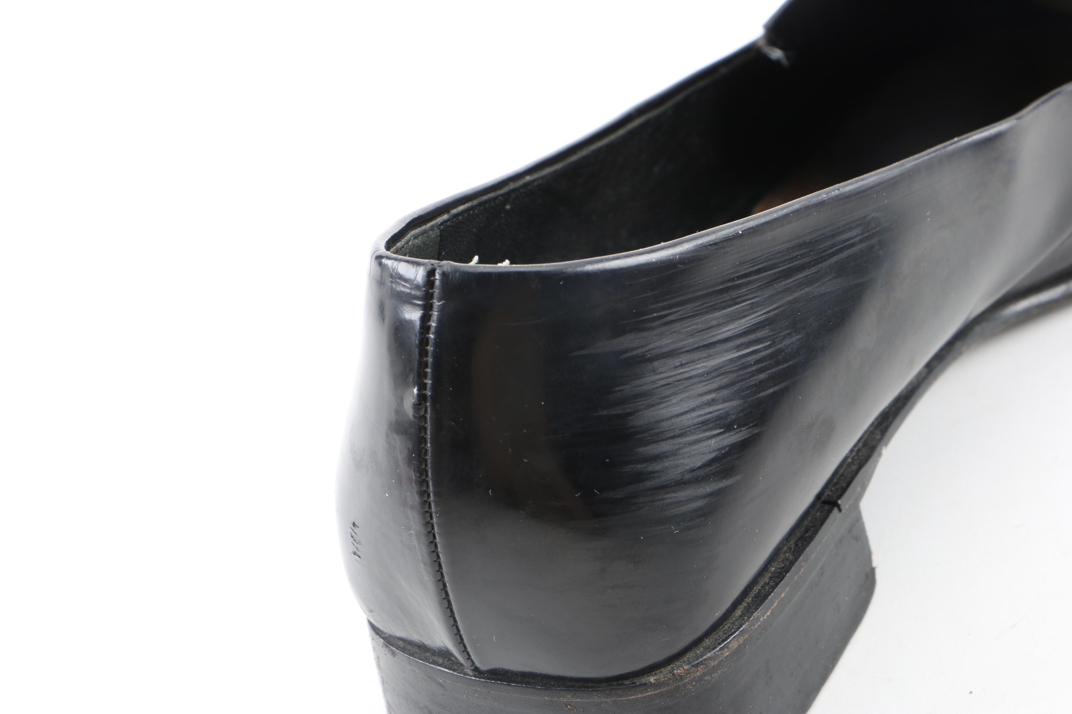 Women's Prada Black Leather Loafers