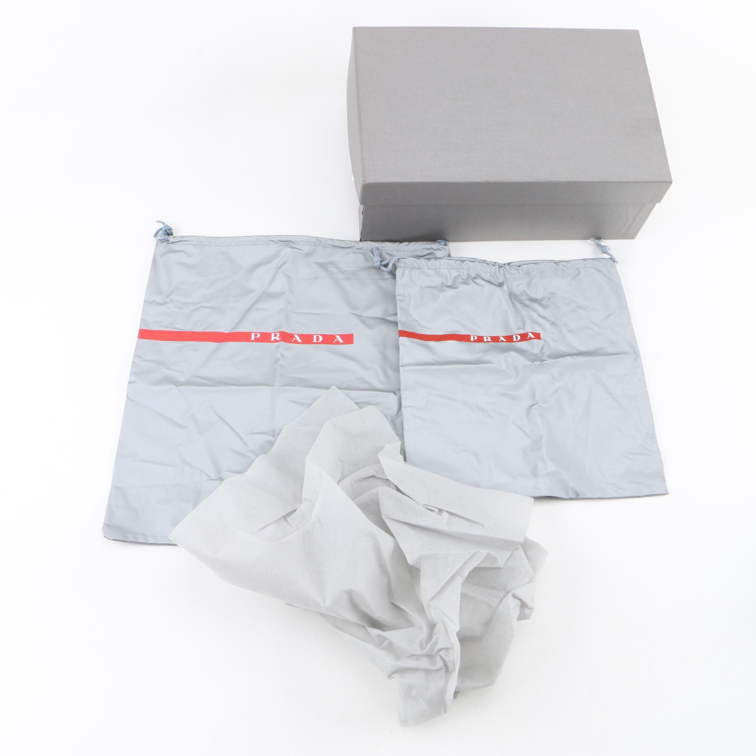 Women's Prada Black Leather Loafers