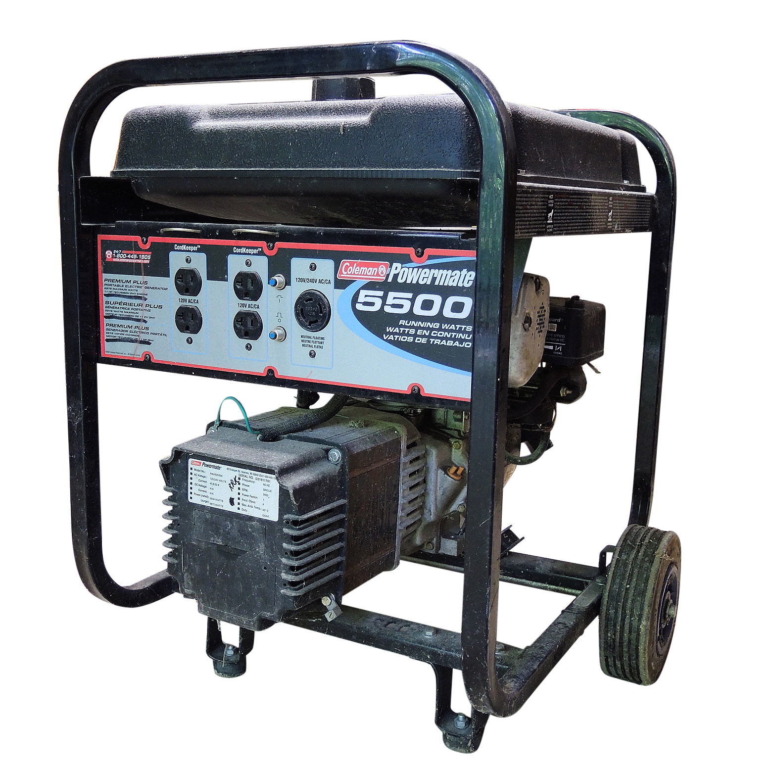 Coleman Powermate 6875 Generator