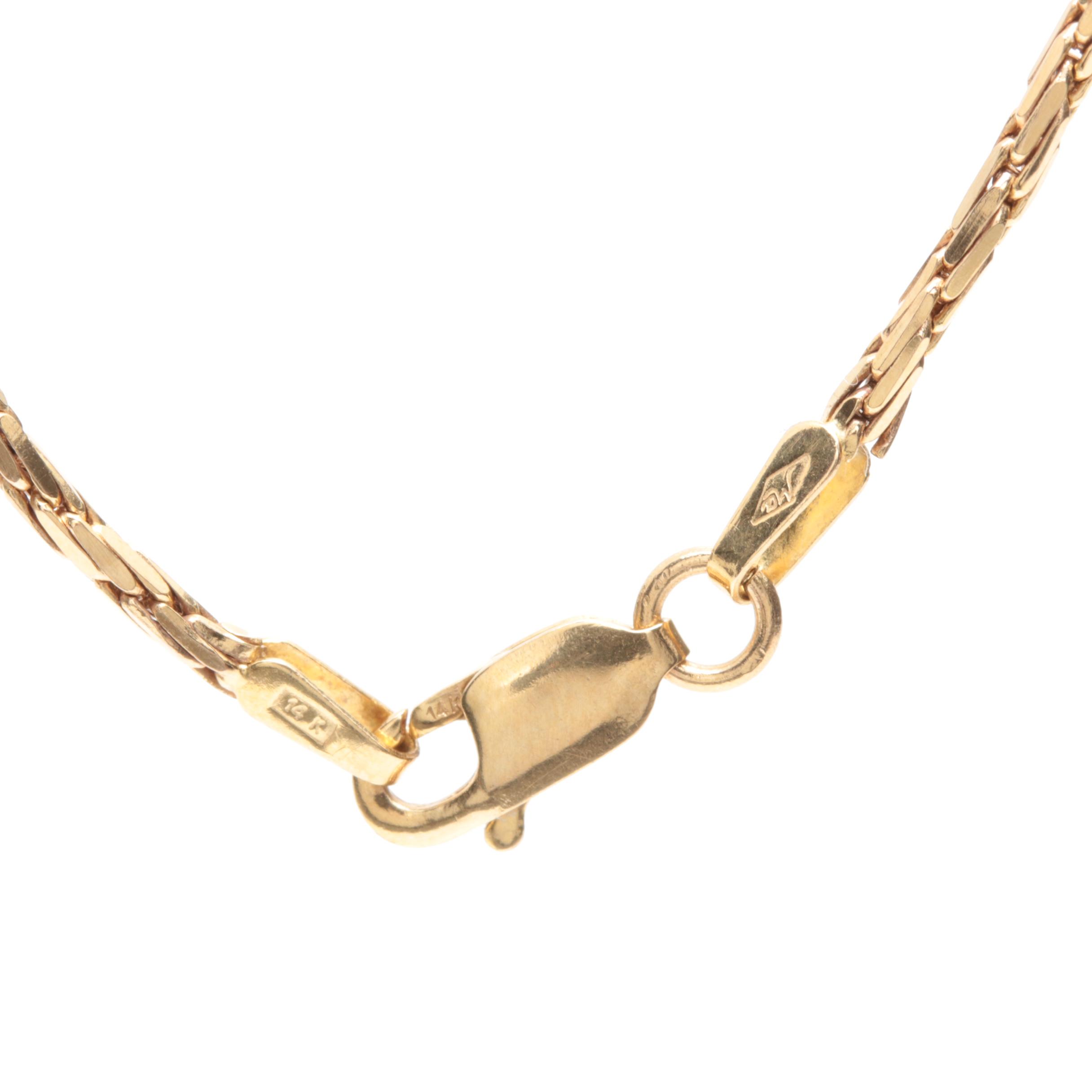 10K and 14K Yellow Gold Citrine and White Topaz Necklace and Earring Set