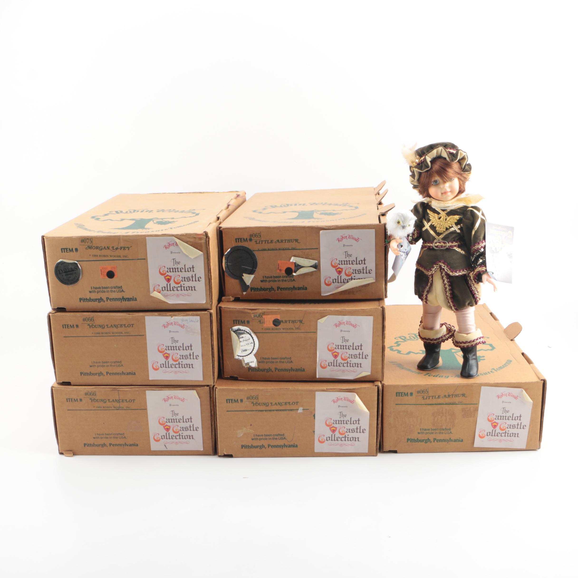 1988 Robin Woods "The Camelot Castle Collection" Vinyl Dolls