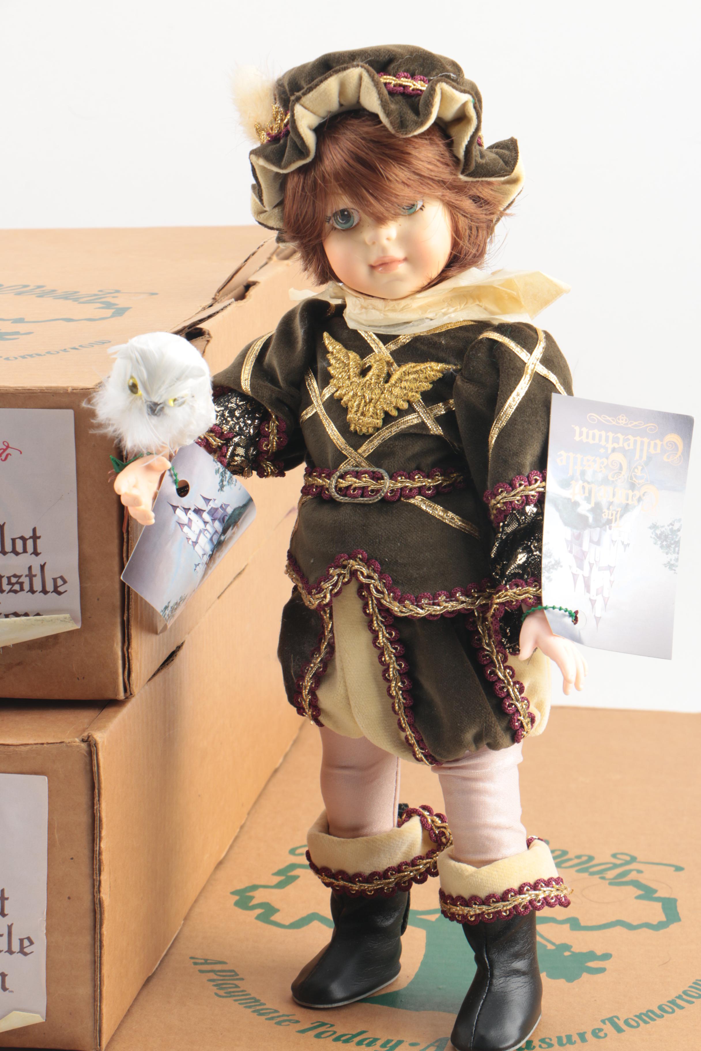 1988 Robin Woods "The Camelot Castle Collection" Vinyl Dolls