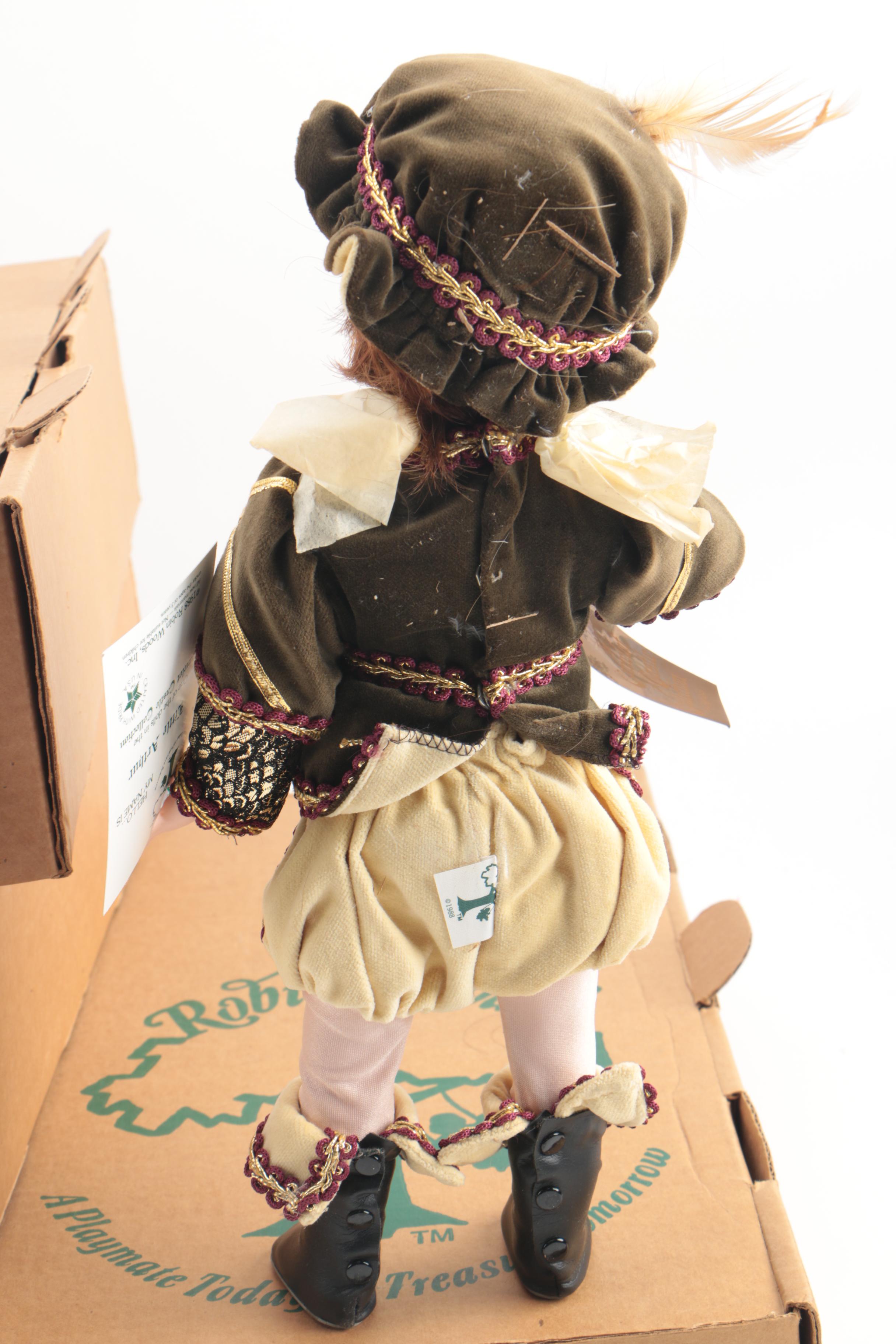 1988 Robin Woods "The Camelot Castle Collection" Vinyl Dolls