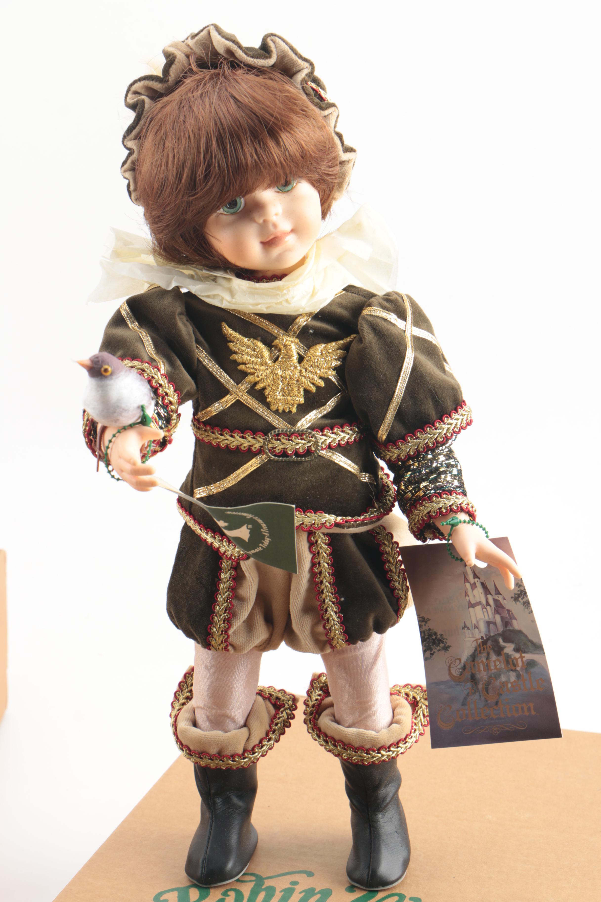 1988 Robin Woods "The Camelot Castle Collection" Vinyl Dolls