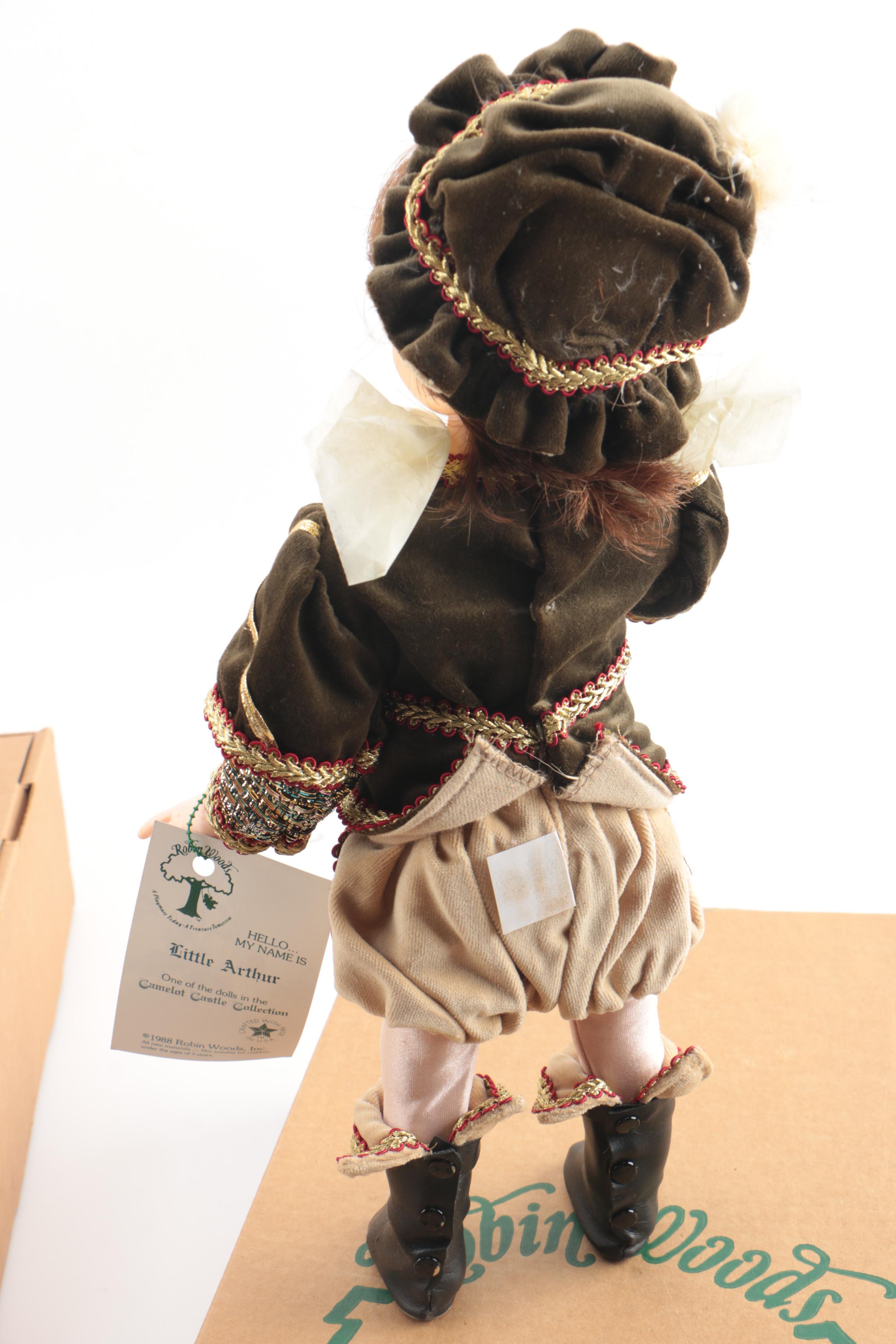 1988 Robin Woods "The Camelot Castle Collection" Vinyl Dolls