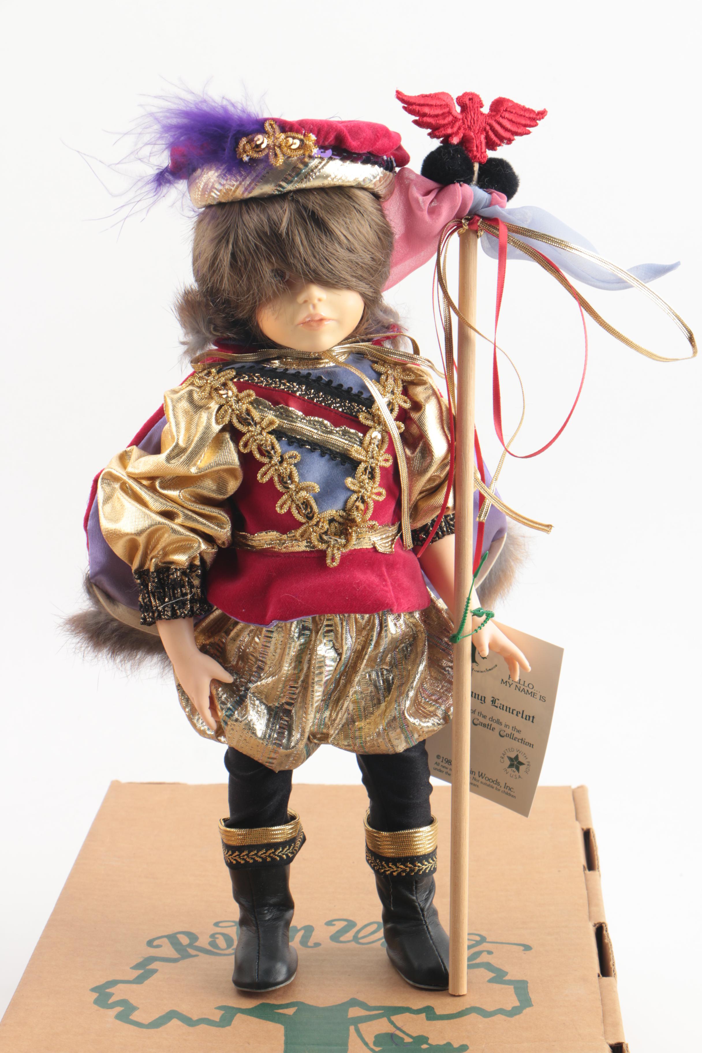 1988 Robin Woods "The Camelot Castle Collection" Vinyl Dolls