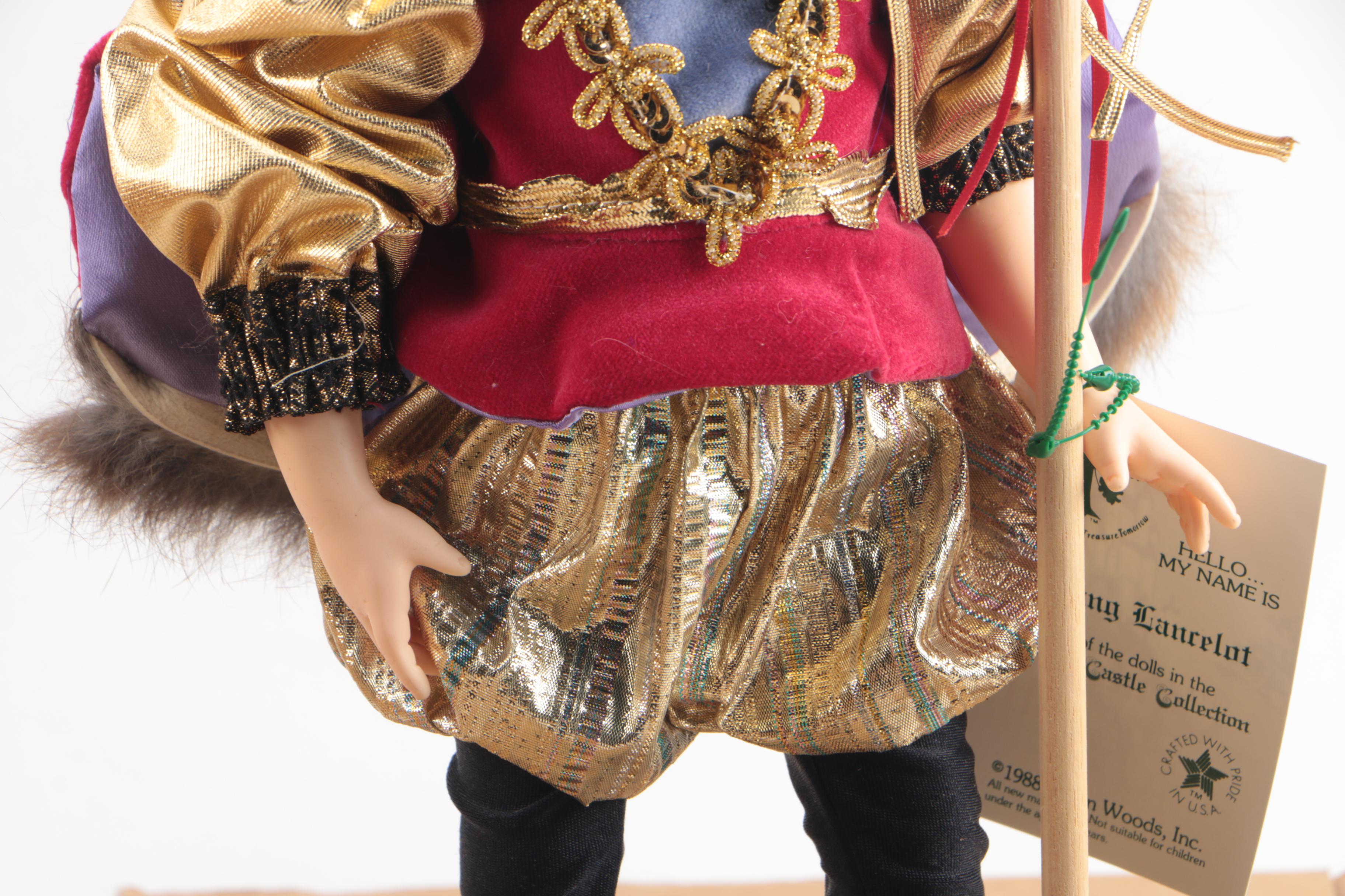 1988 Robin Woods "The Camelot Castle Collection" Vinyl Dolls