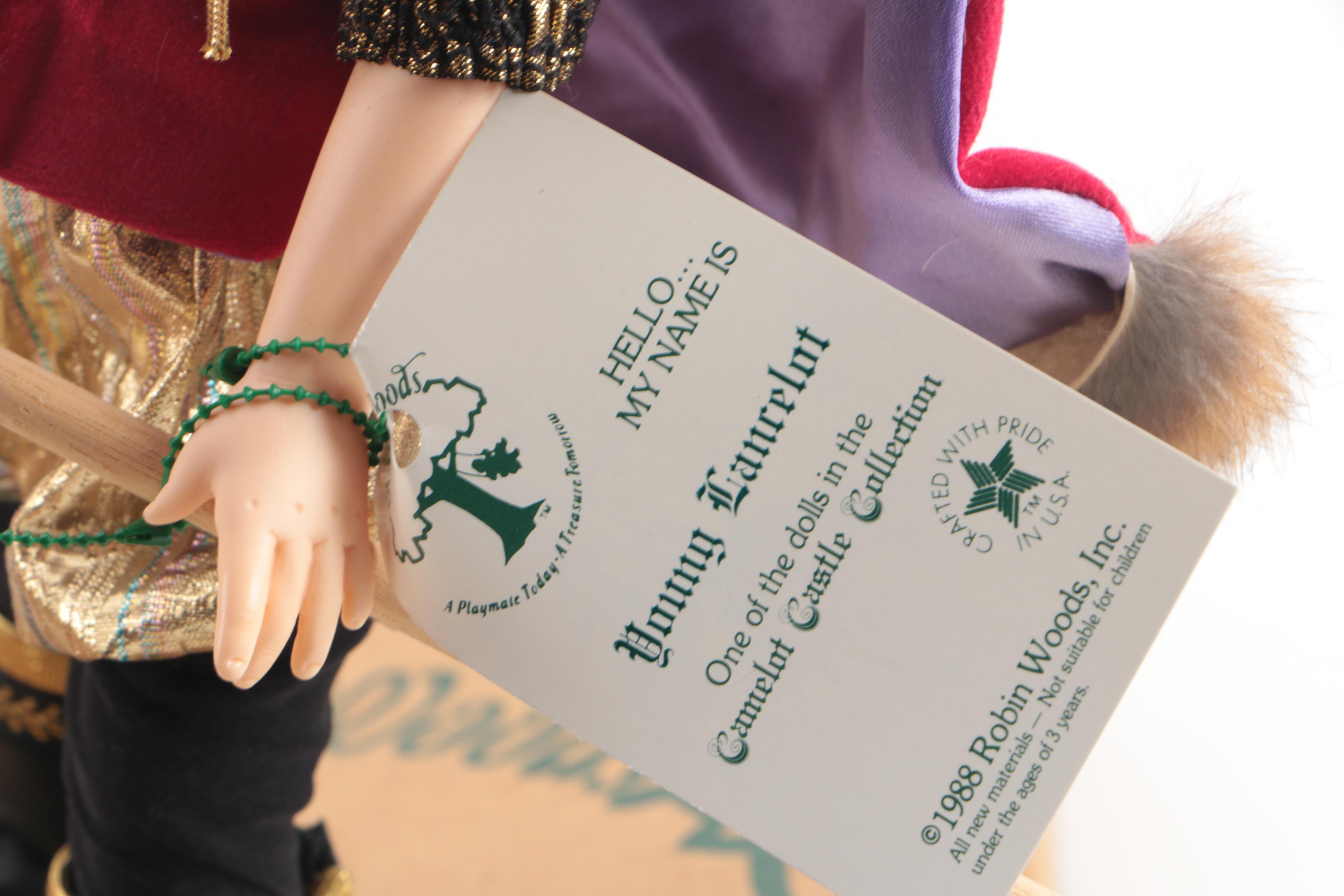 1988 Robin Woods "The Camelot Castle Collection" Vinyl Dolls