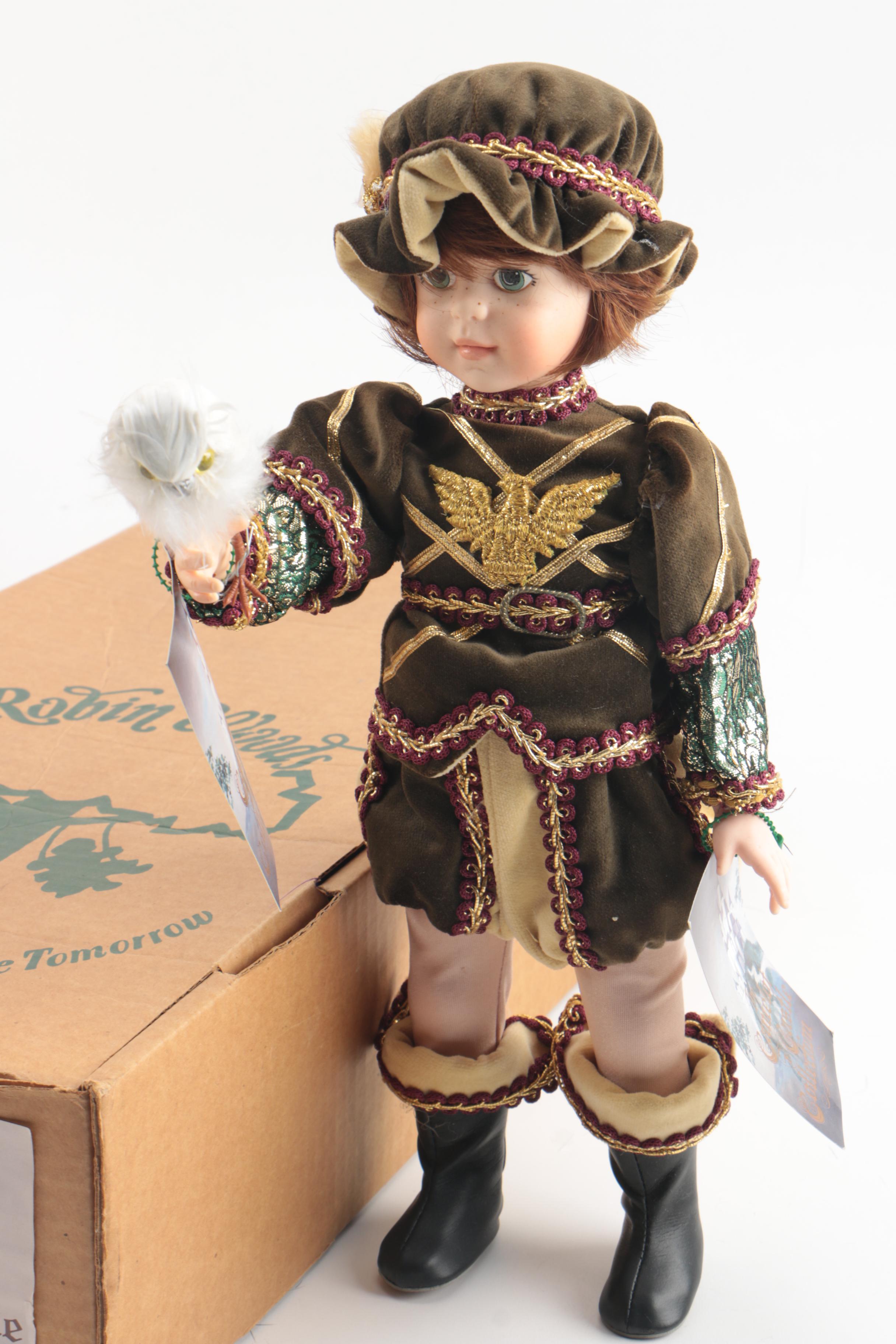 1988 Robin Woods "The Camelot Castle Collection" Vinyl Dolls