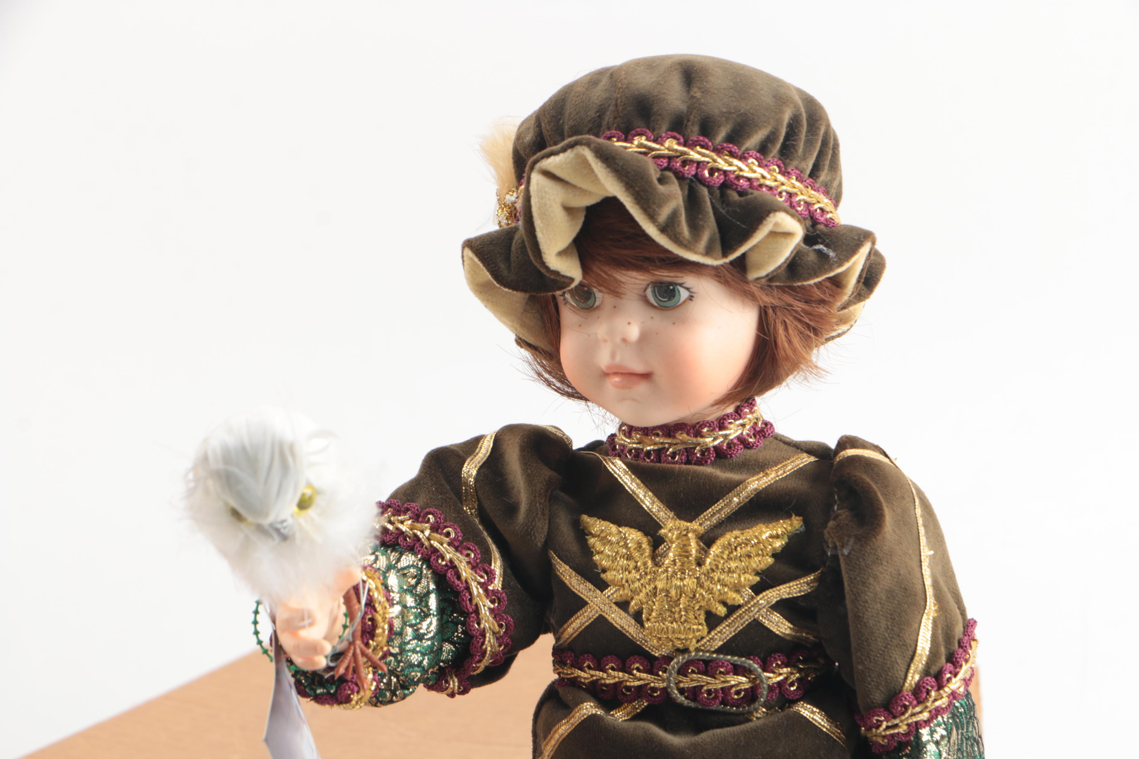 1988 Robin Woods "The Camelot Castle Collection" Vinyl Dolls