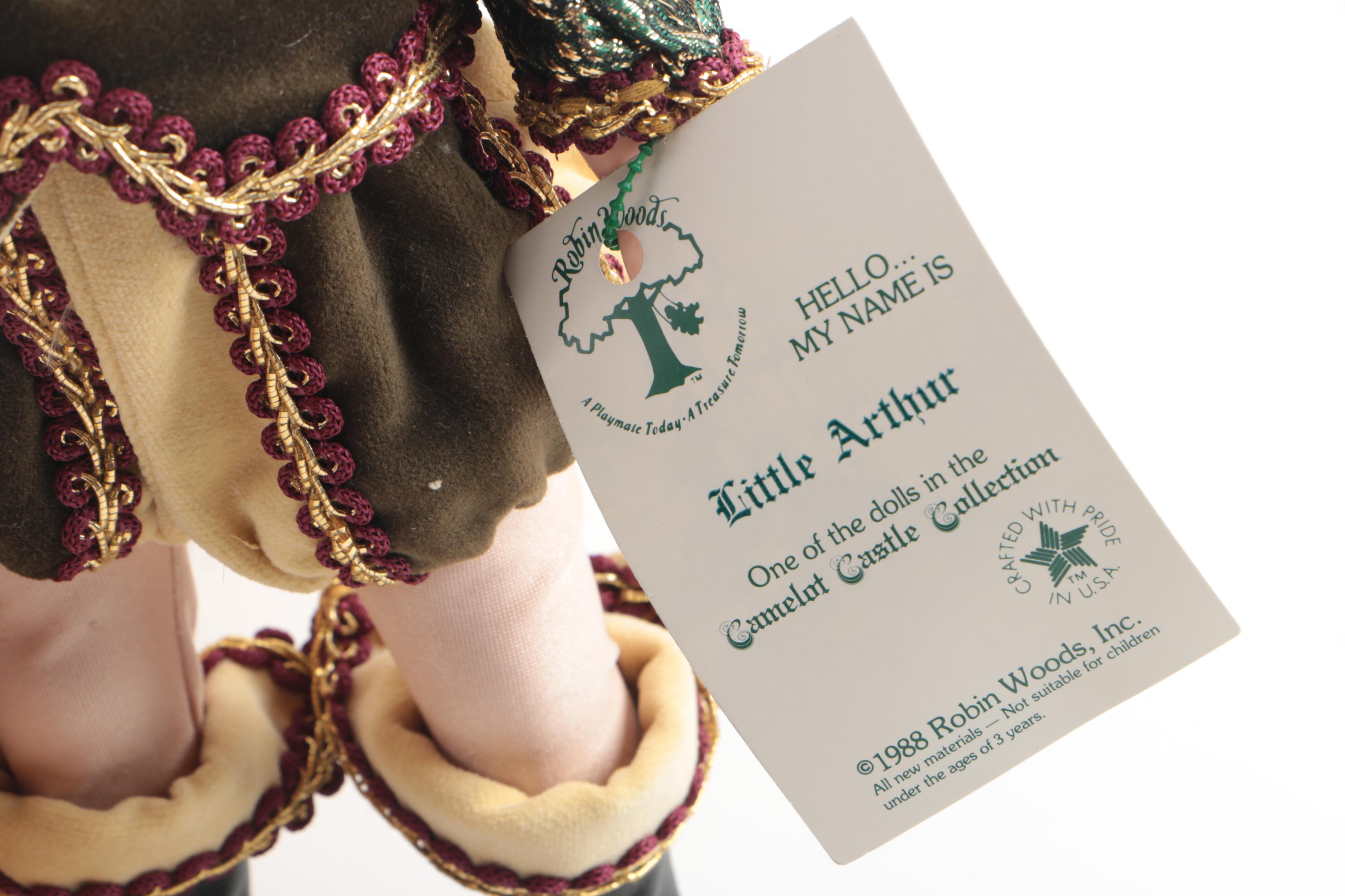 1988 Robin Woods "The Camelot Castle Collection" Vinyl Dolls