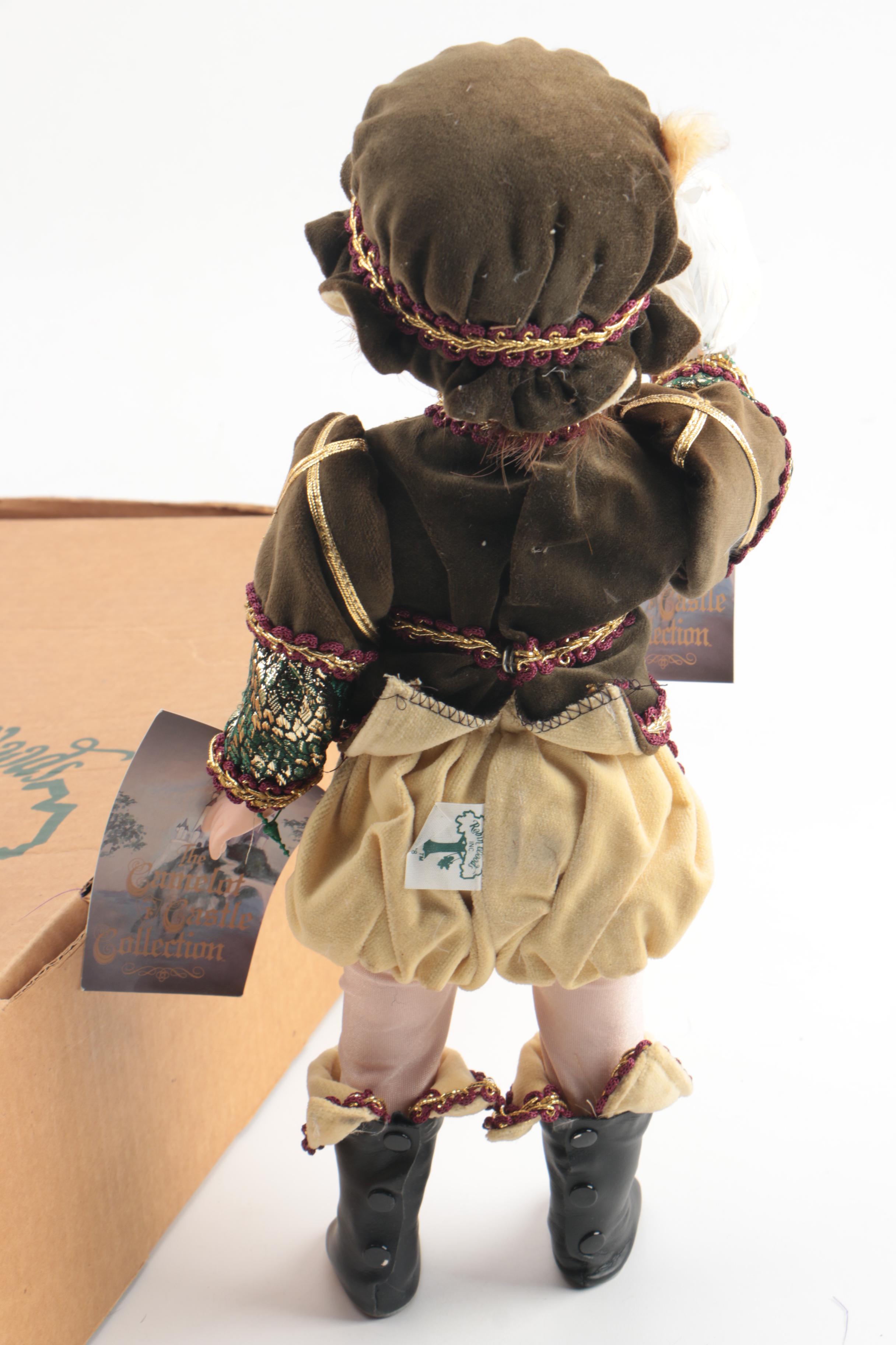1988 Robin Woods "The Camelot Castle Collection" Vinyl Dolls