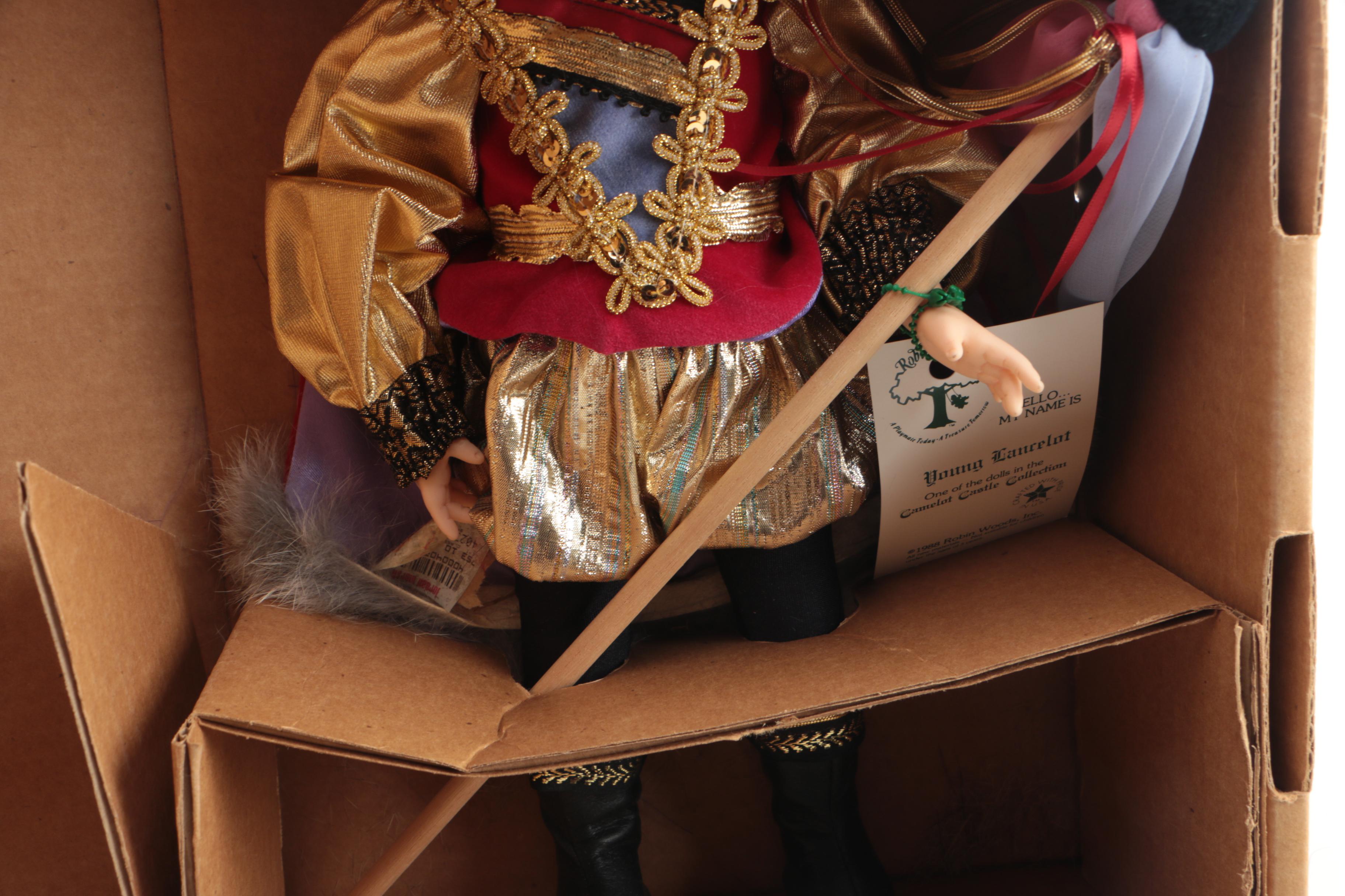 1988 Robin Woods "The Camelot Castle Collection" Vinyl Dolls