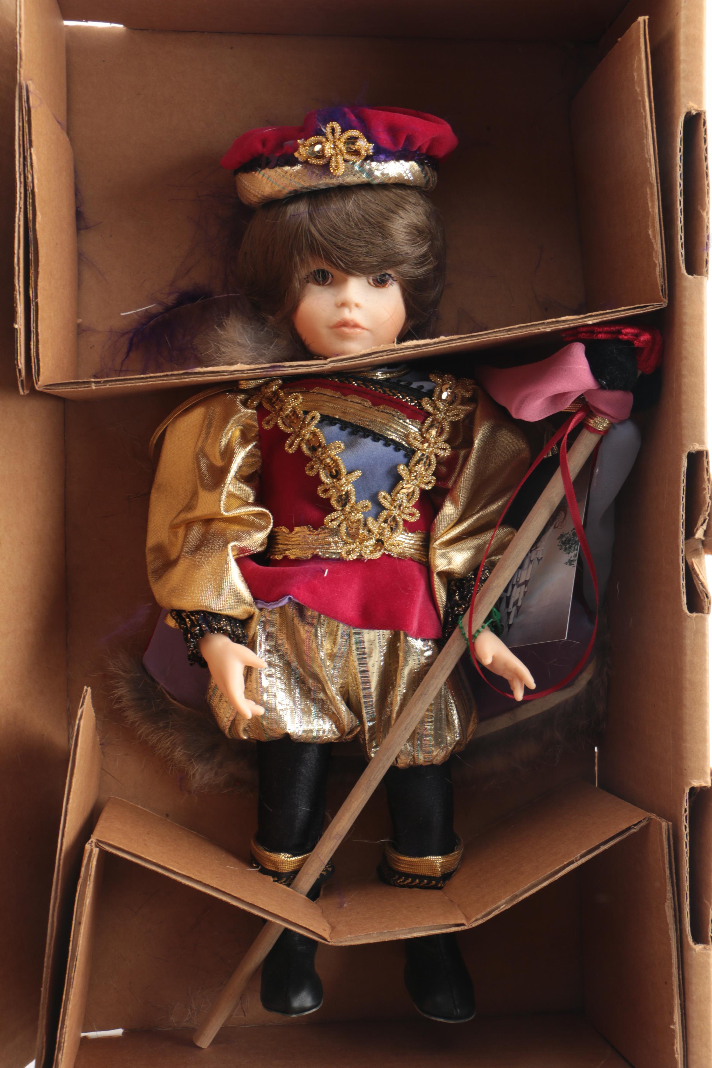 1988 Robin Woods "The Camelot Castle Collection" Vinyl Dolls