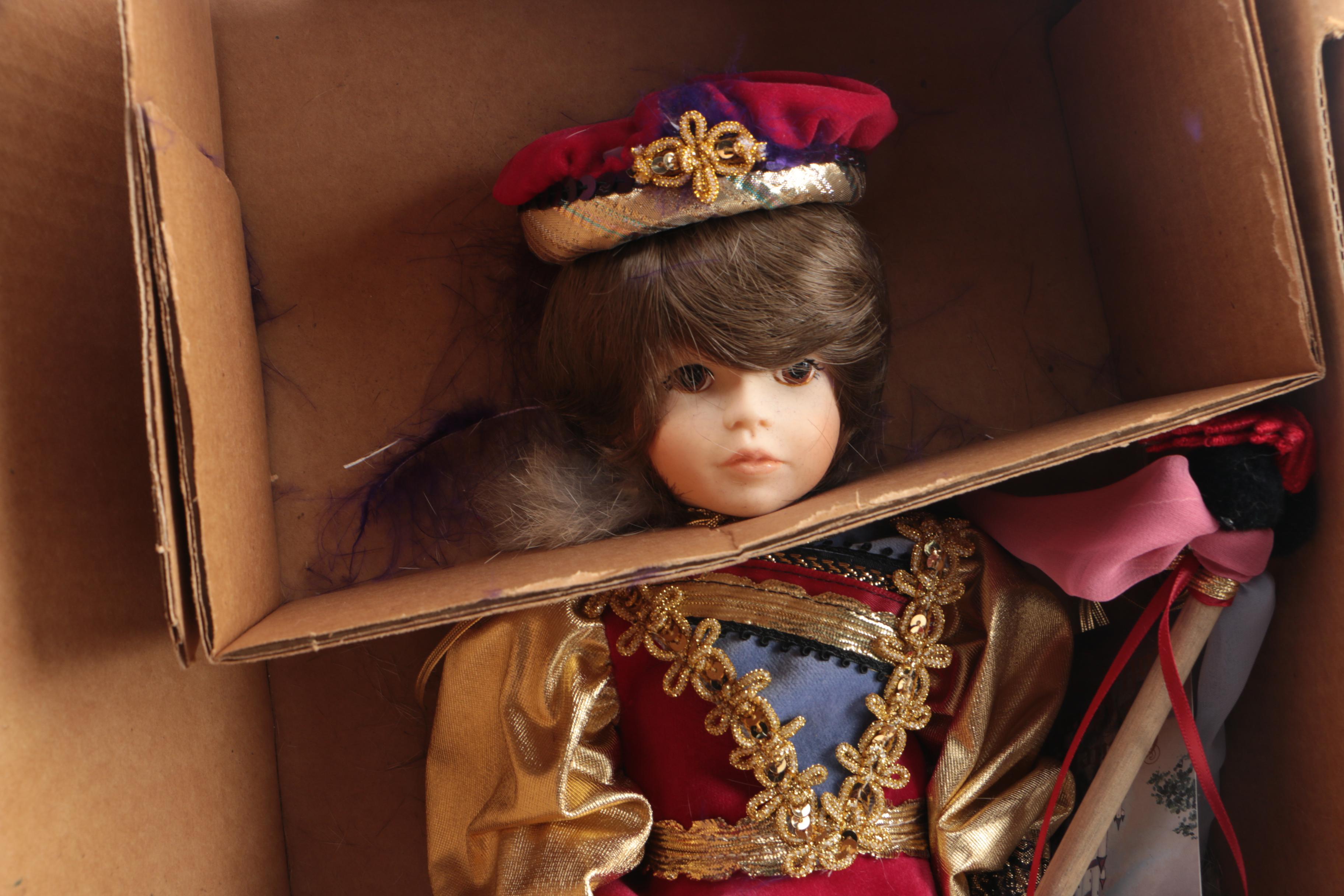 1988 Robin Woods "The Camelot Castle Collection" Vinyl Dolls