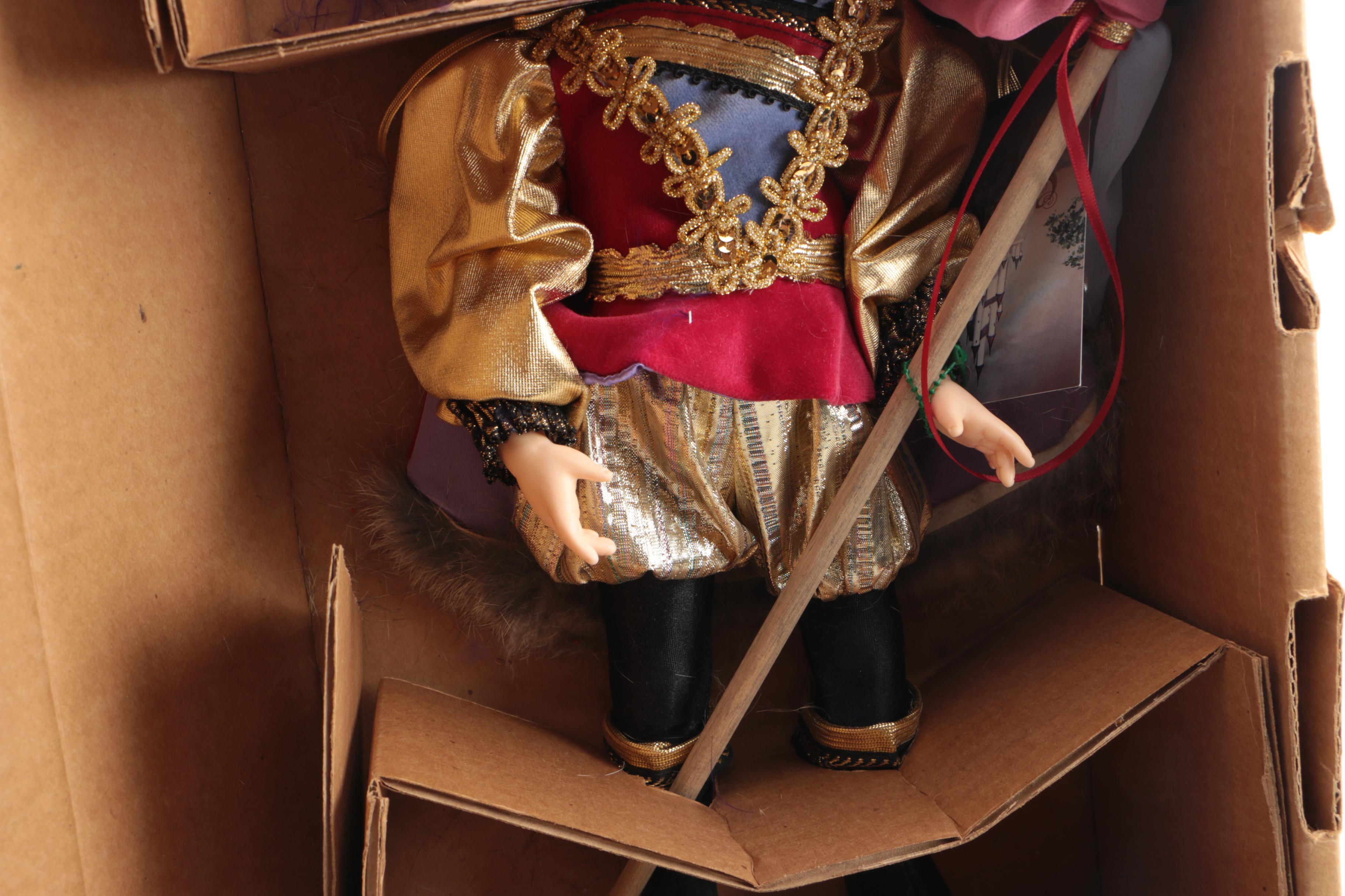 1988 Robin Woods "The Camelot Castle Collection" Vinyl Dolls