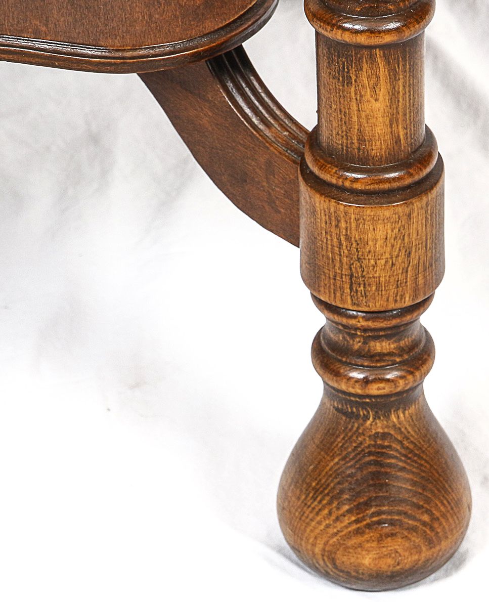 Jacobean Revival Style Accent Table