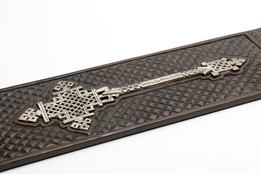 Vintage Ethiopian Orthodox Theophany House Blessing Cross