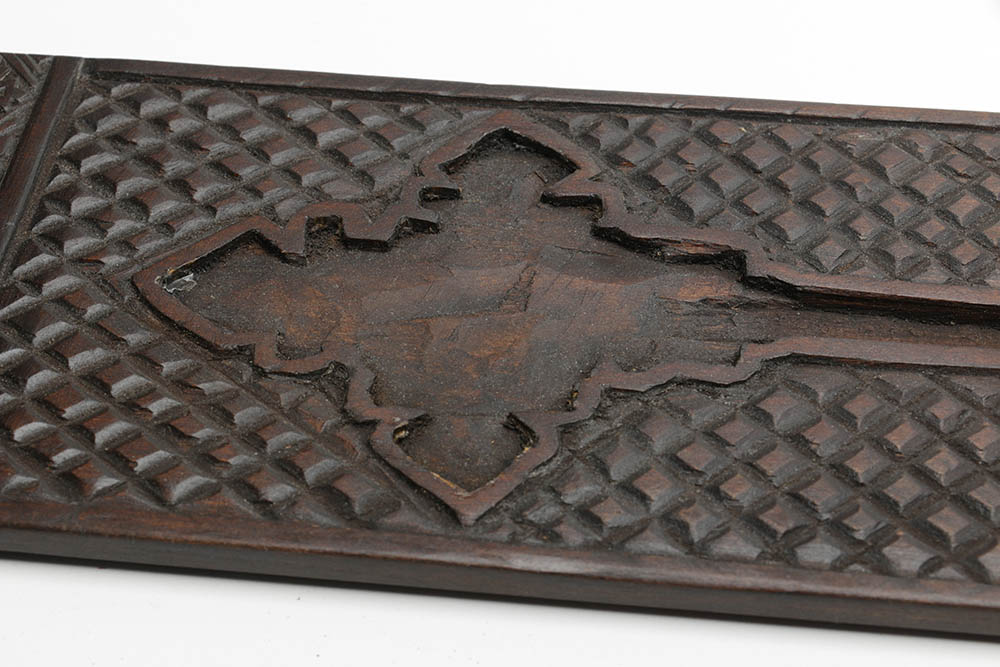 Vintage Ethiopian Orthodox Theophany House Blessing Cross