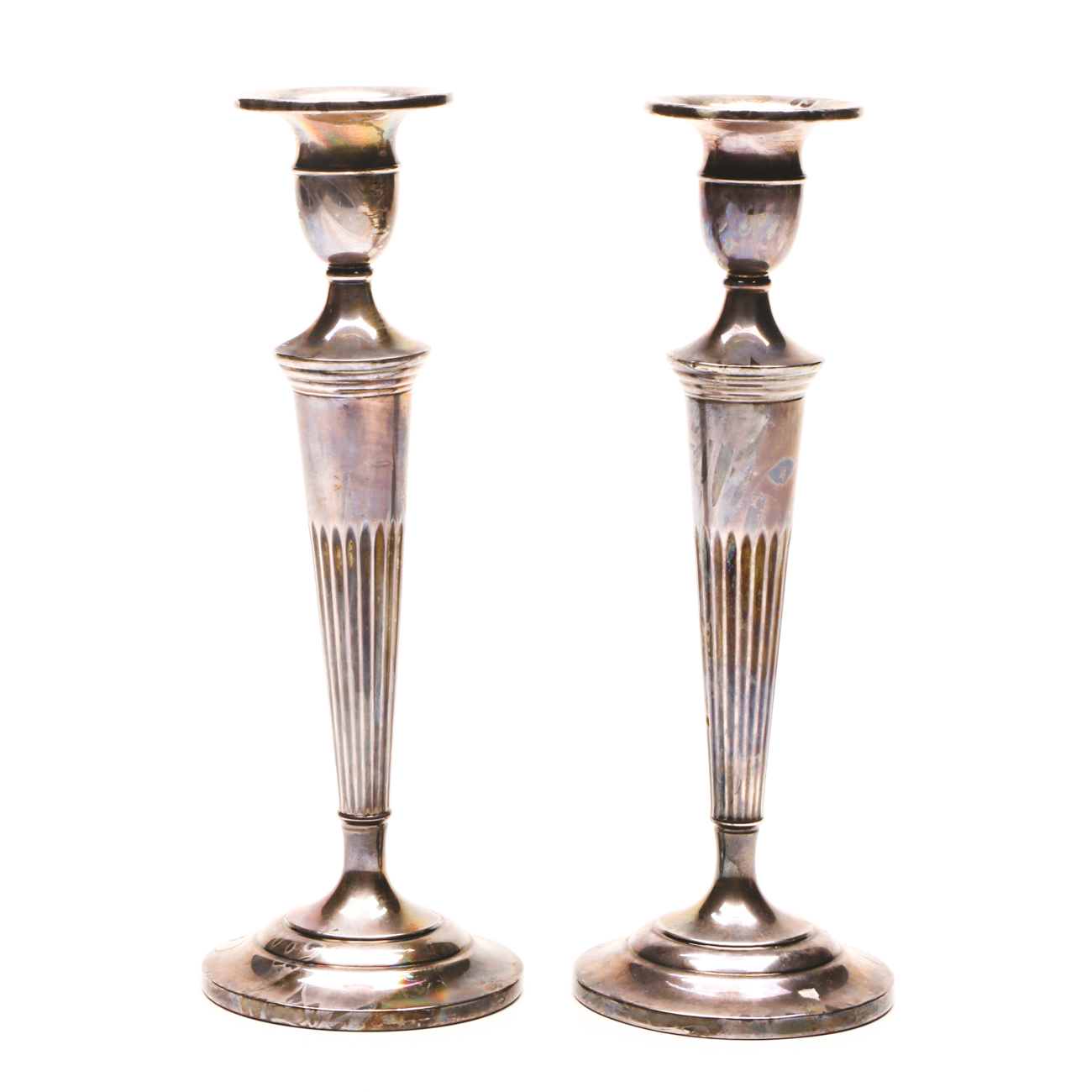 Vintage Webster Co. Weighted Sterling Silver Candlesticks