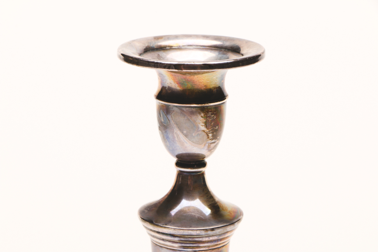 Vintage Webster Co. Weighted Sterling Silver Candlesticks