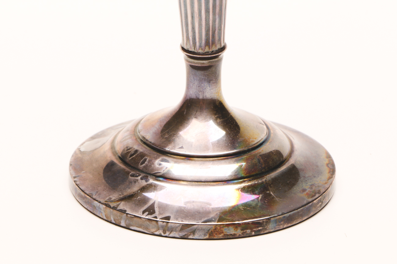 Vintage Webster Co. Weighted Sterling Silver Candlesticks