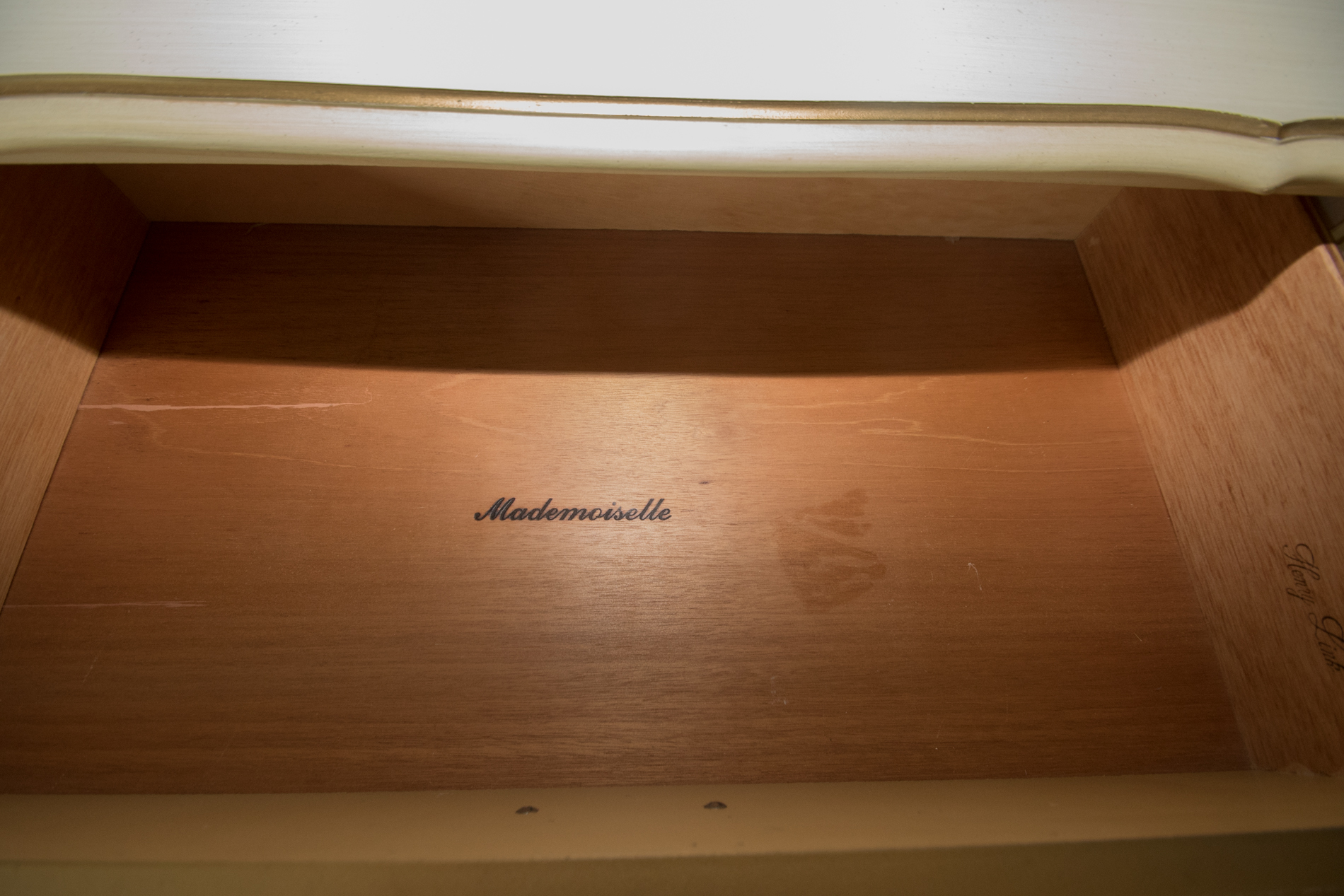 Vintage French Provincial Style Chest of Drawers By Henry Link