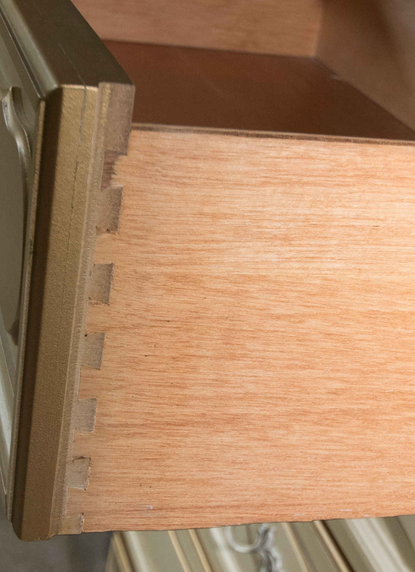 Vintage French Provincial Style Chest of Drawers By Henry Link