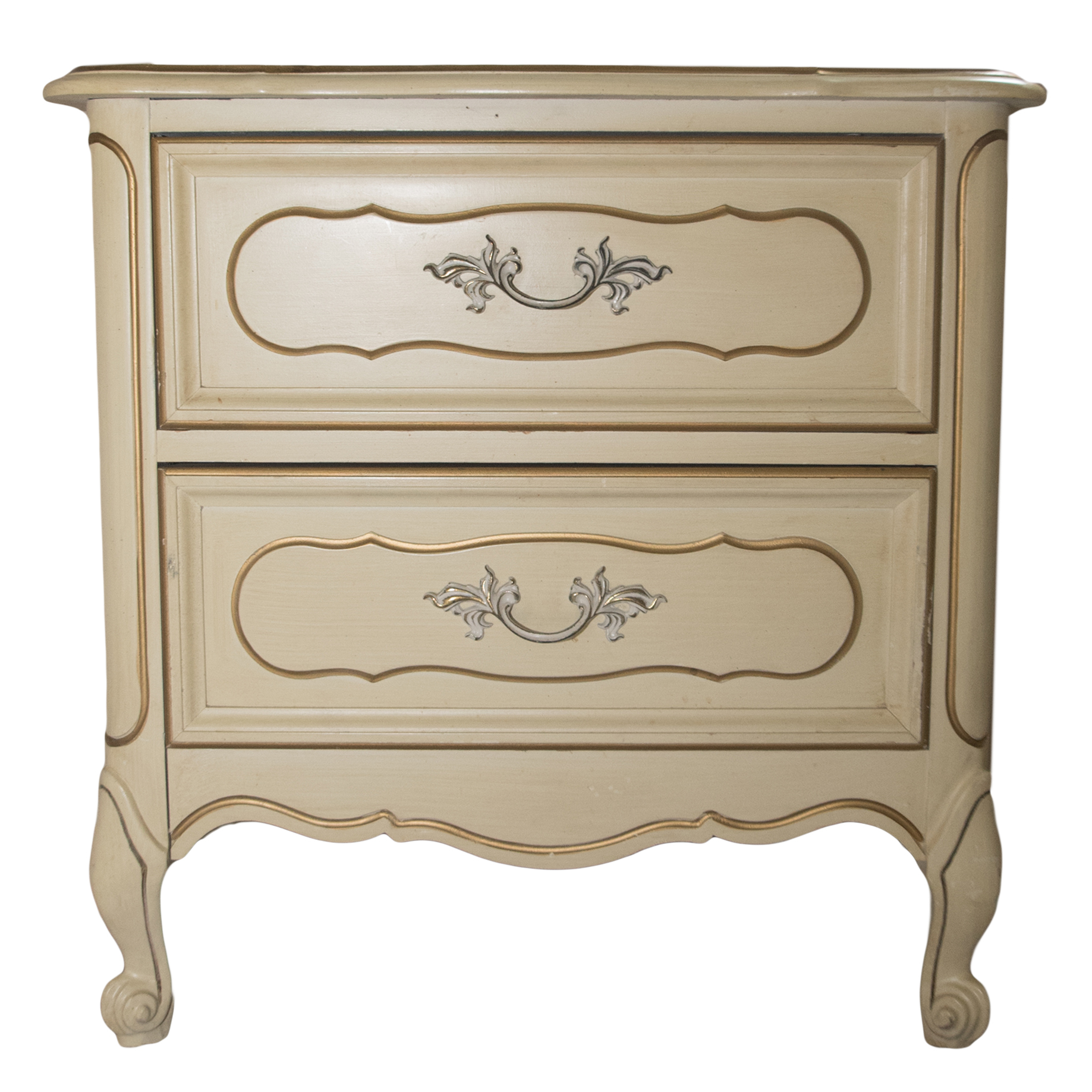 Vintage French Provincial Style Nightstand by Henry Link