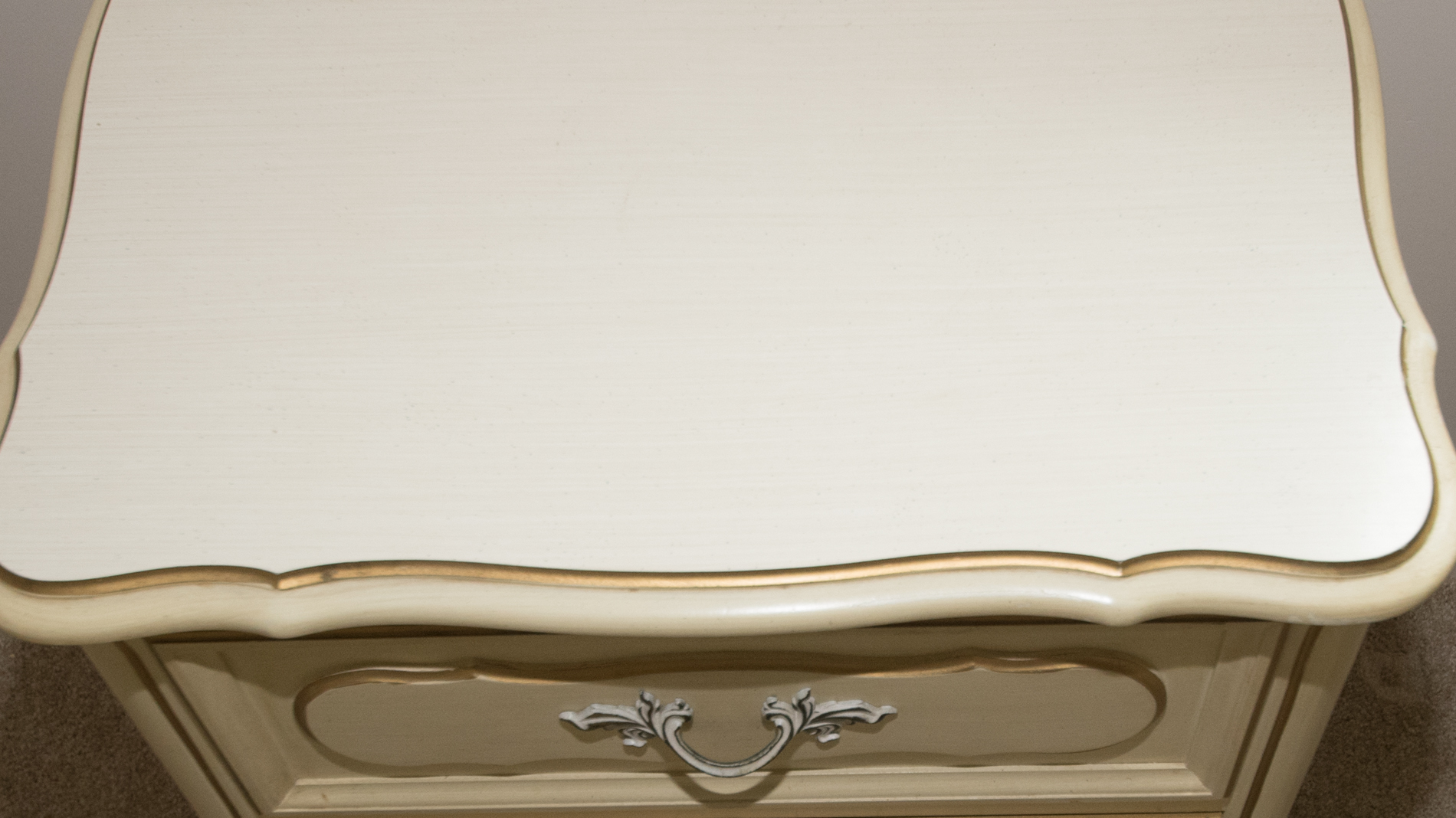 Vintage French Provincial Style Nightstand by Henry Link