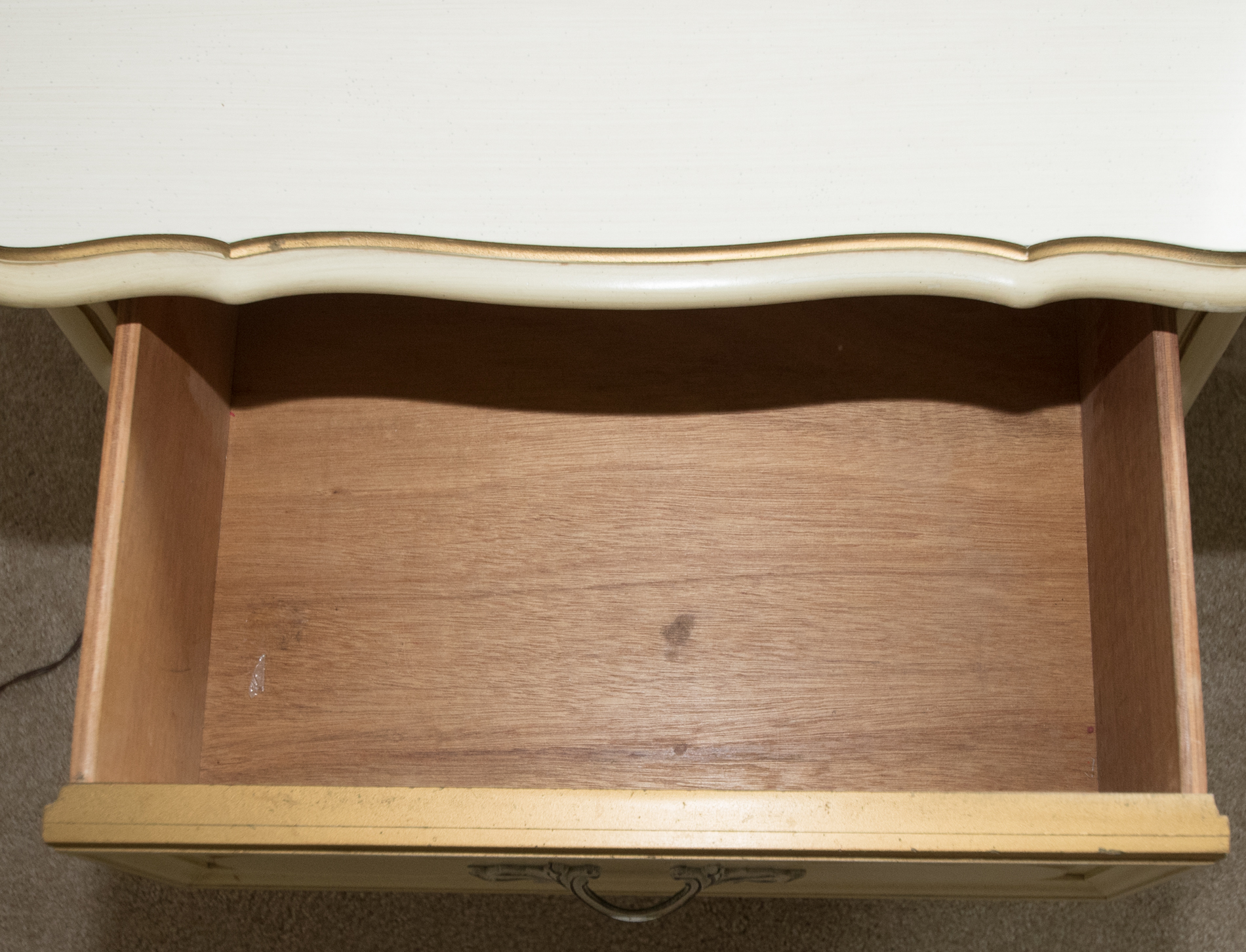 Vintage French Provincial Style Nightstand by Henry Link