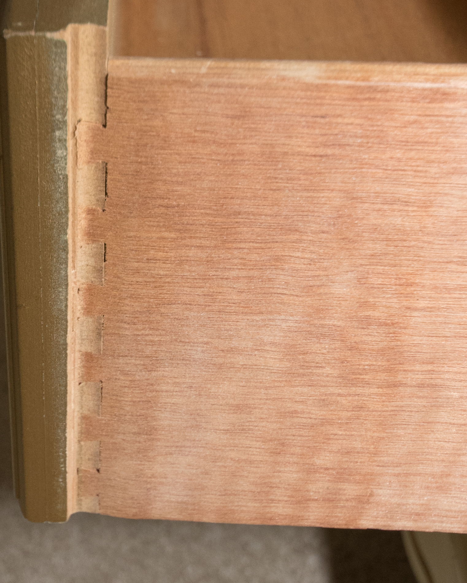 Vintage French Provincial Style Nightstand by Henry Link