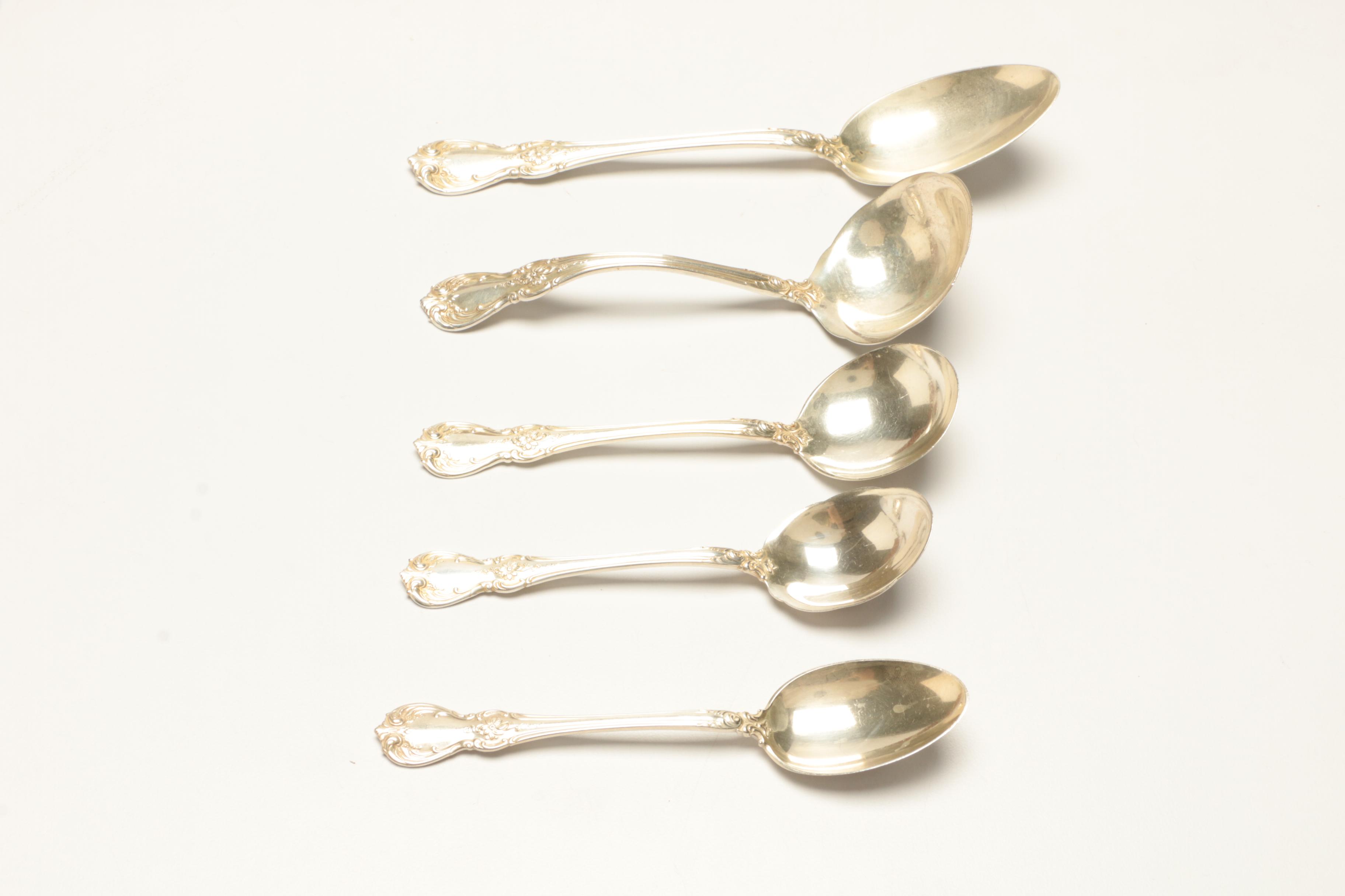 Towle "Old Master" Sterling Silver Flatware in Storage Chest