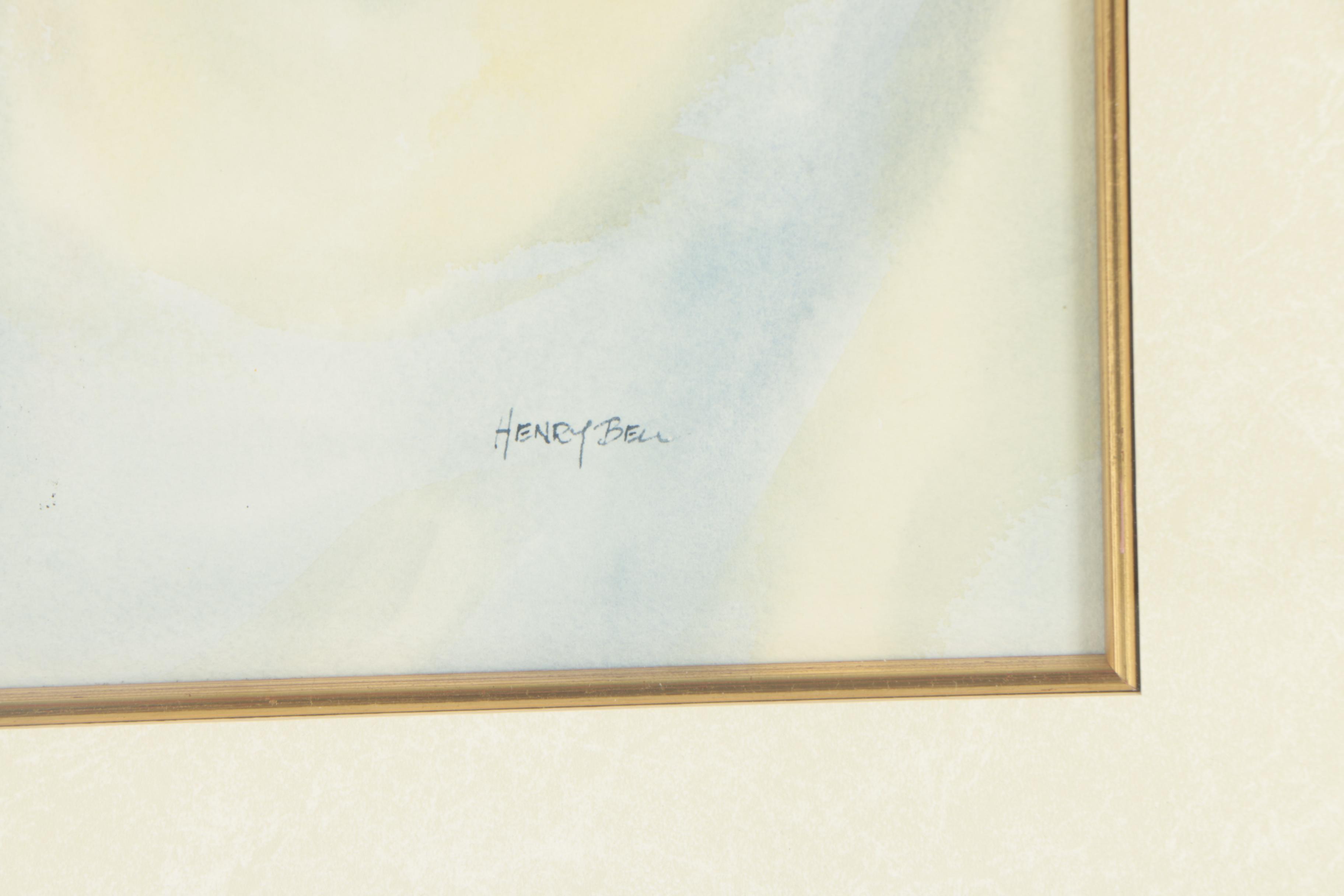 Henry Bell Watercolor Painting