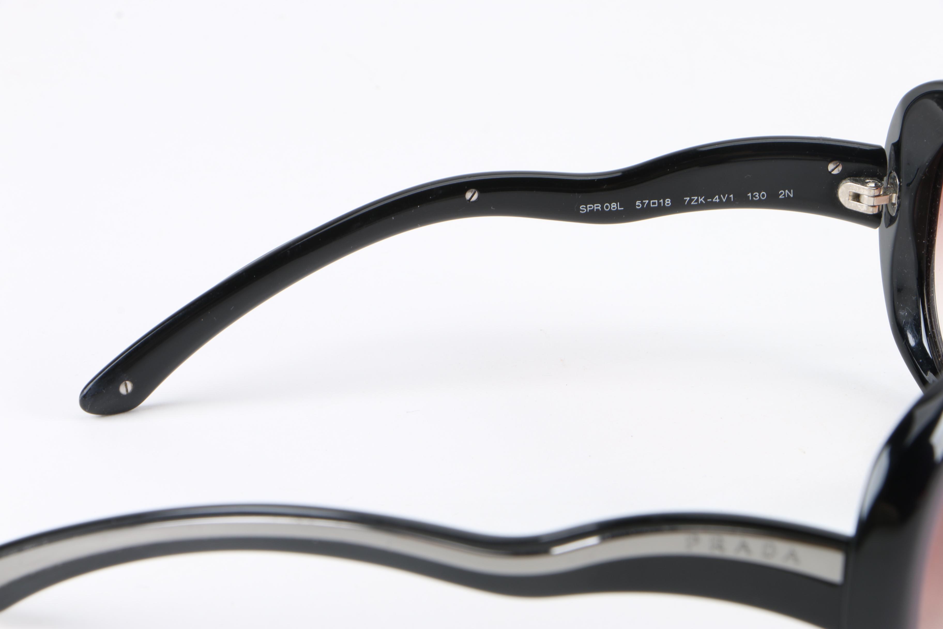 Prada SPR 08L Sunglasses with Case