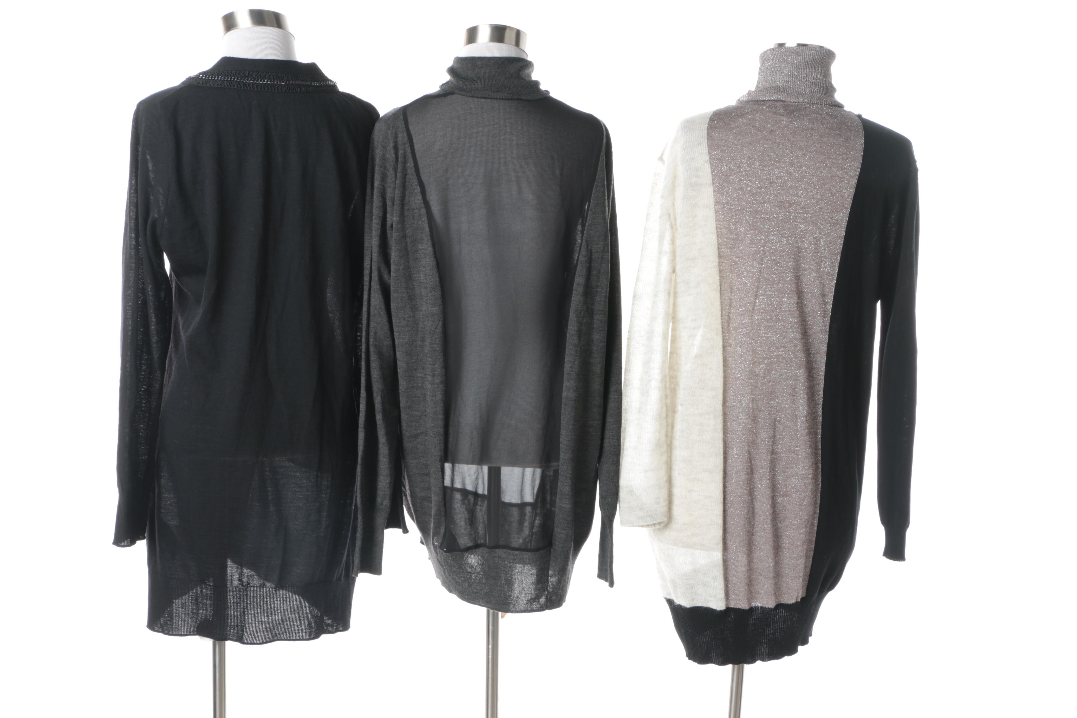 Women's Anne Fontaine and Sportmax Tunic Sweaters