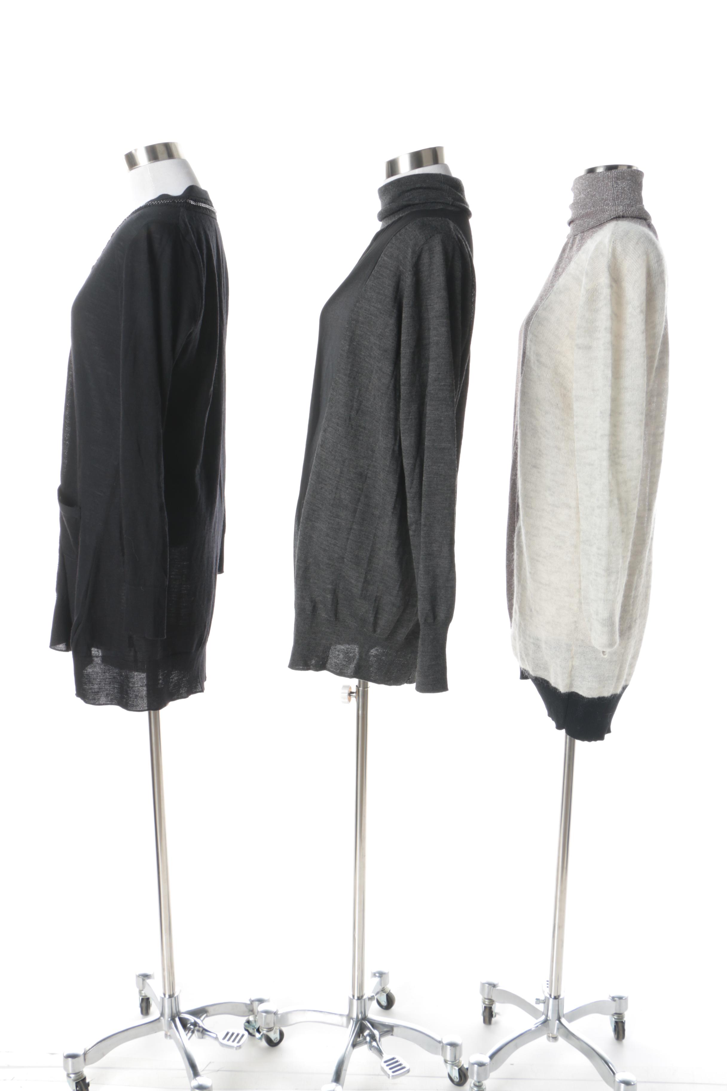 Women's Anne Fontaine and Sportmax Tunic Sweaters