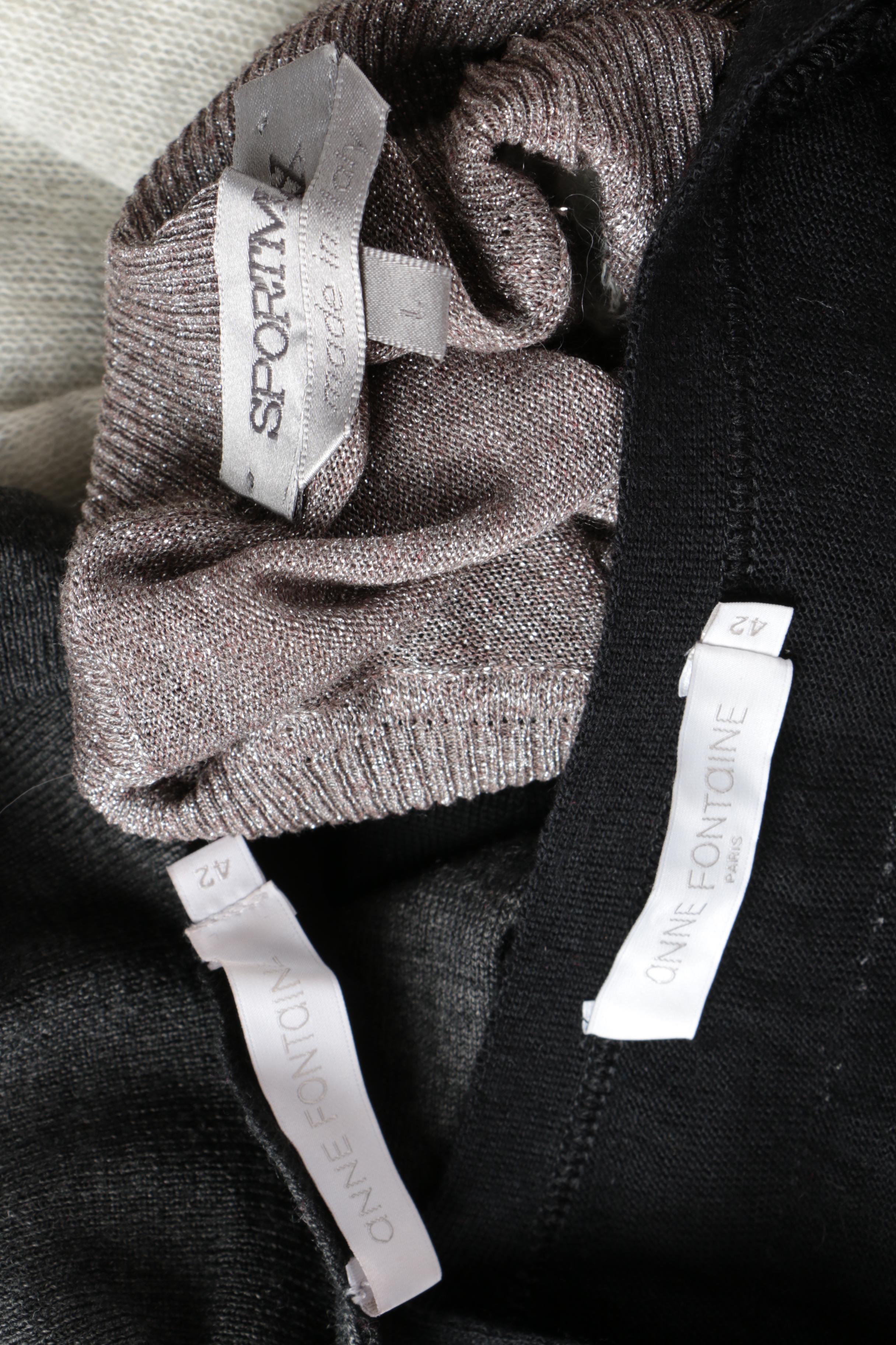 Women's Anne Fontaine and Sportmax Tunic Sweaters