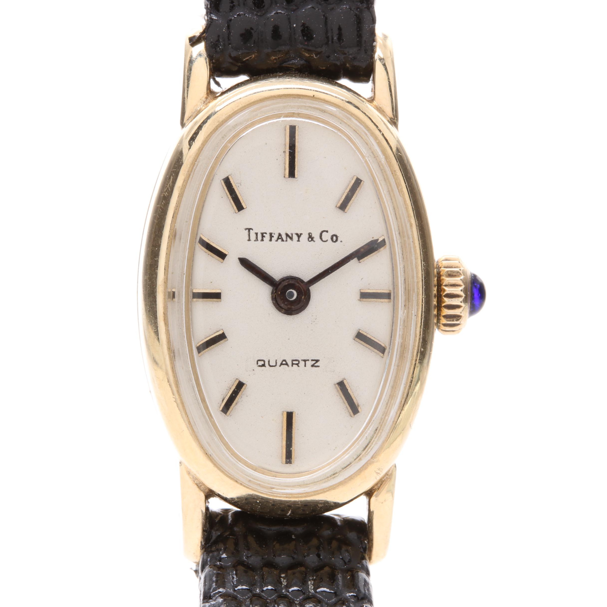 Baume & Mercier for Tiffany & Co. 14K Yellow Gold Watch