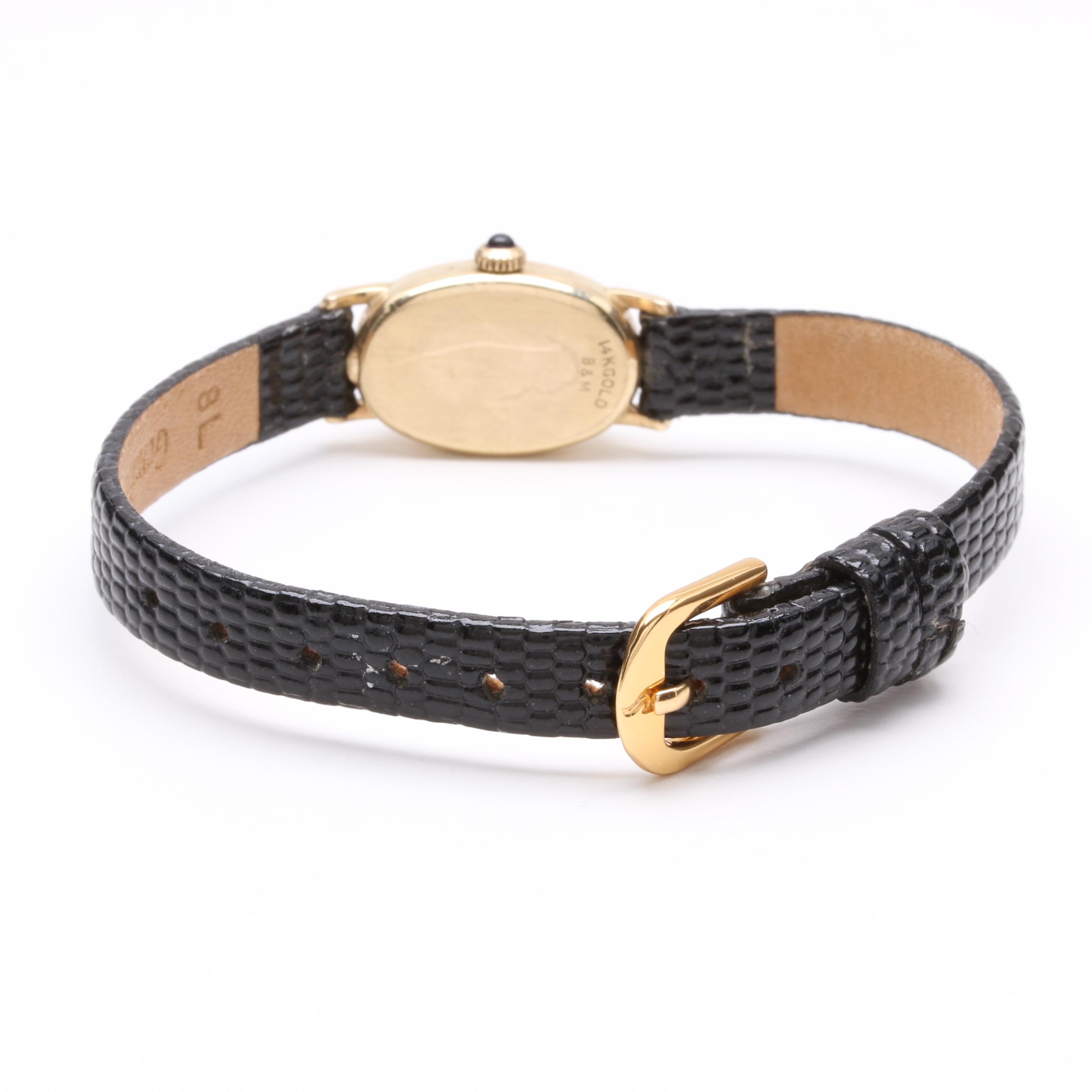 Baume & Mercier for Tiffany & Co. 14K Yellow Gold Watch