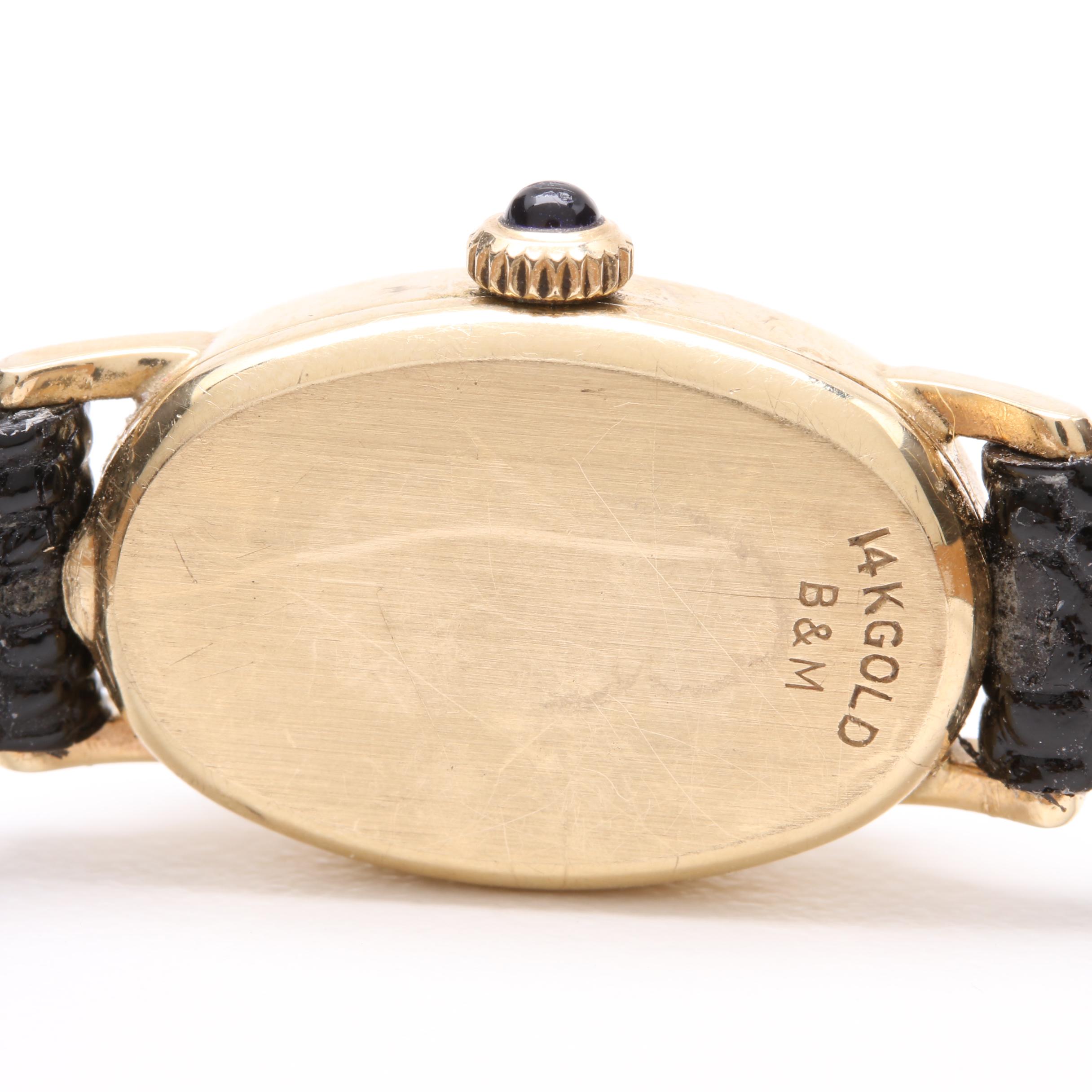 Baume & Mercier for Tiffany & Co. 14K Yellow Gold Watch